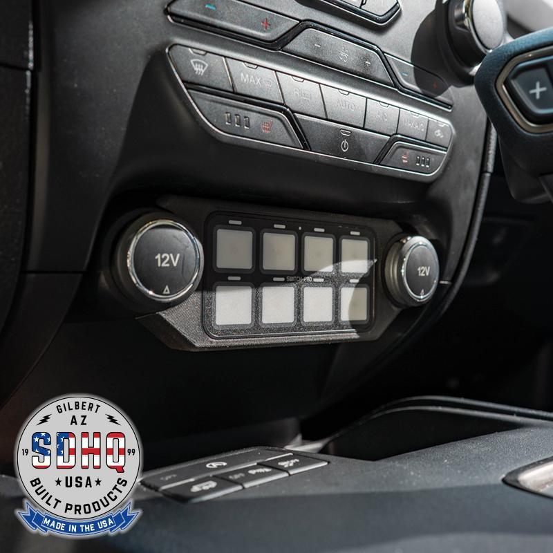'19-23 Ford Ranger SDHQ Built Complete Switch Pros Mounting System installed design
