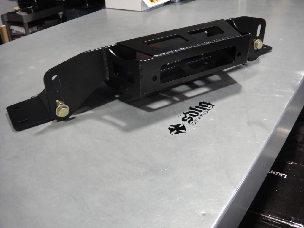 '10-14 Ford Raptor SDHQ Built Winch Mount Winch Mount included parts