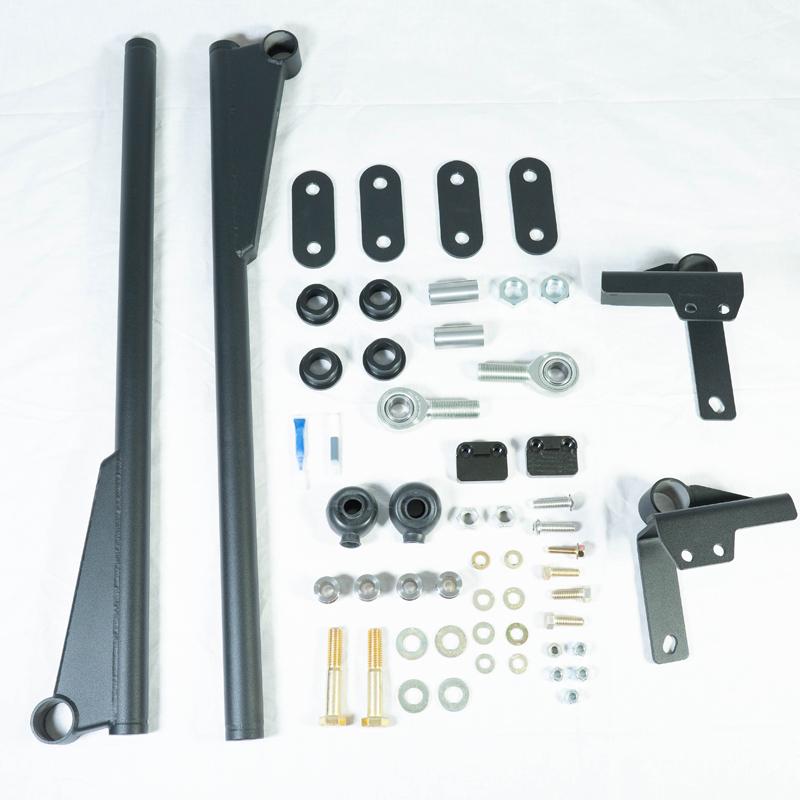 '07-21 Toyota Tundra SDHQ Built Traction Bar Kit Display of Included Parts