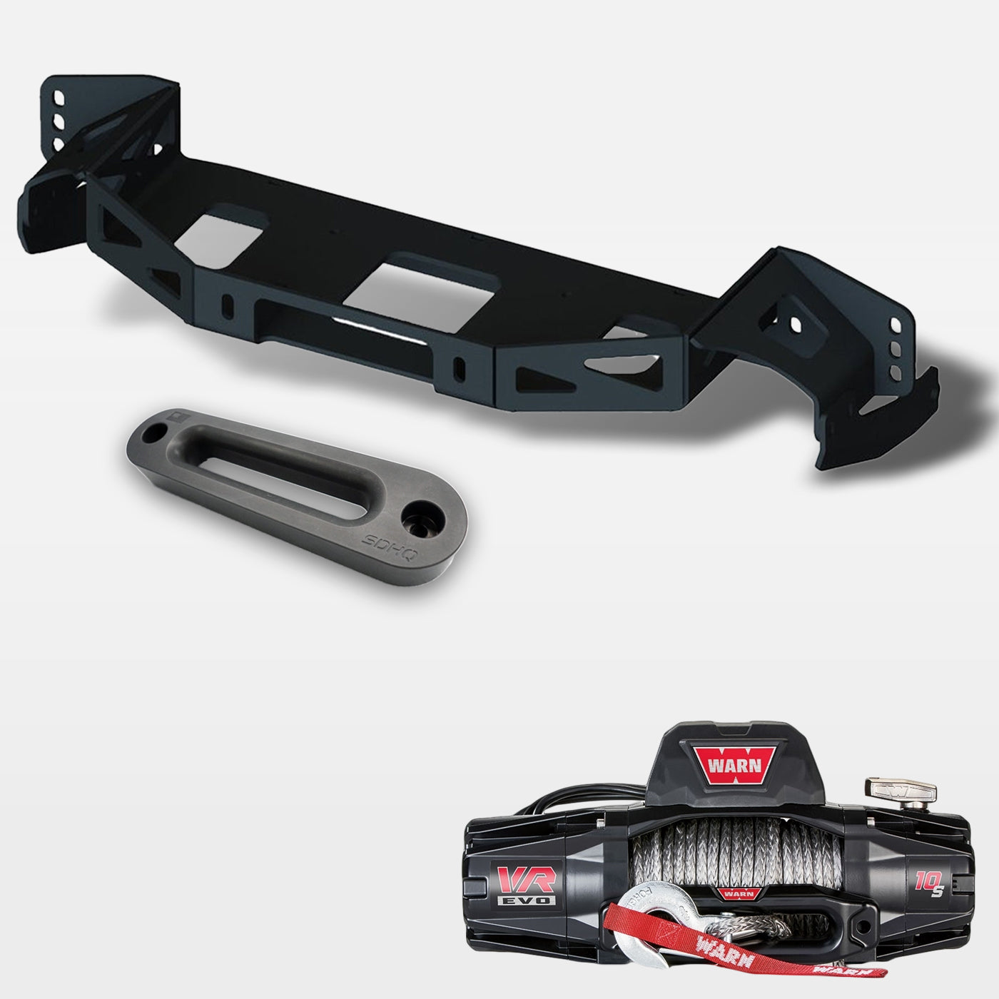 '14-23 Lexus GX460 "Build Your Own" SDHQ Built Winch Mount Display with Fairlead and Winch