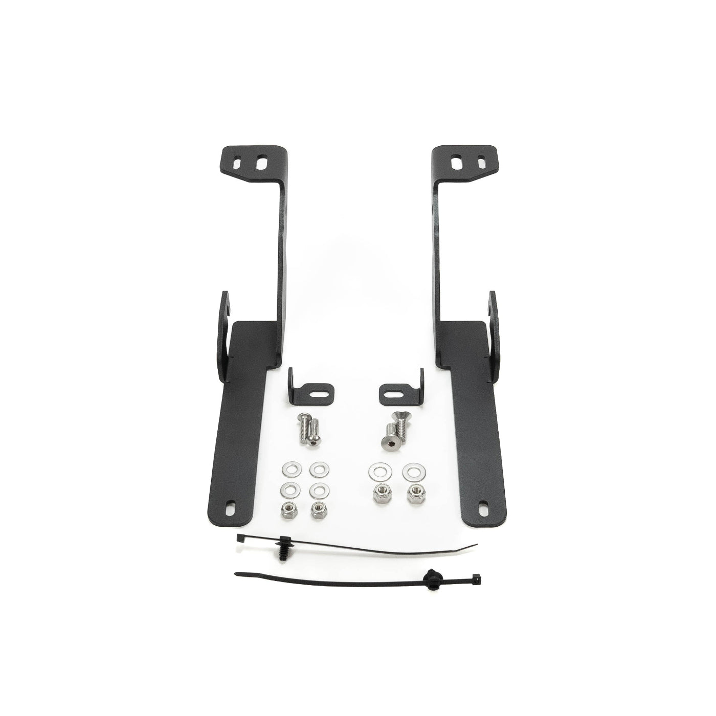 '03-09 Ram 2500/3500 SDHQ Built A-Pillar Light Mounts DISPLAY OF ALL INCLUDED PARTS