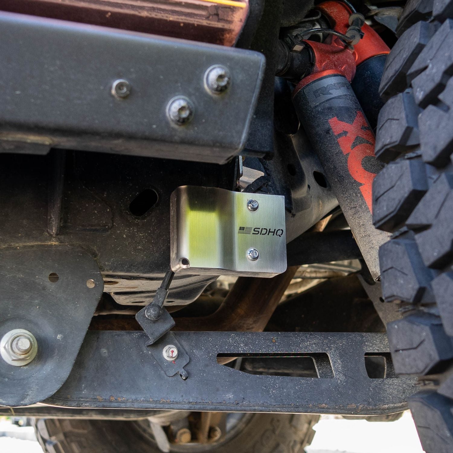 SDHQ Built 2022+ Bronco Raptor Trailing Arm Sensor Guards