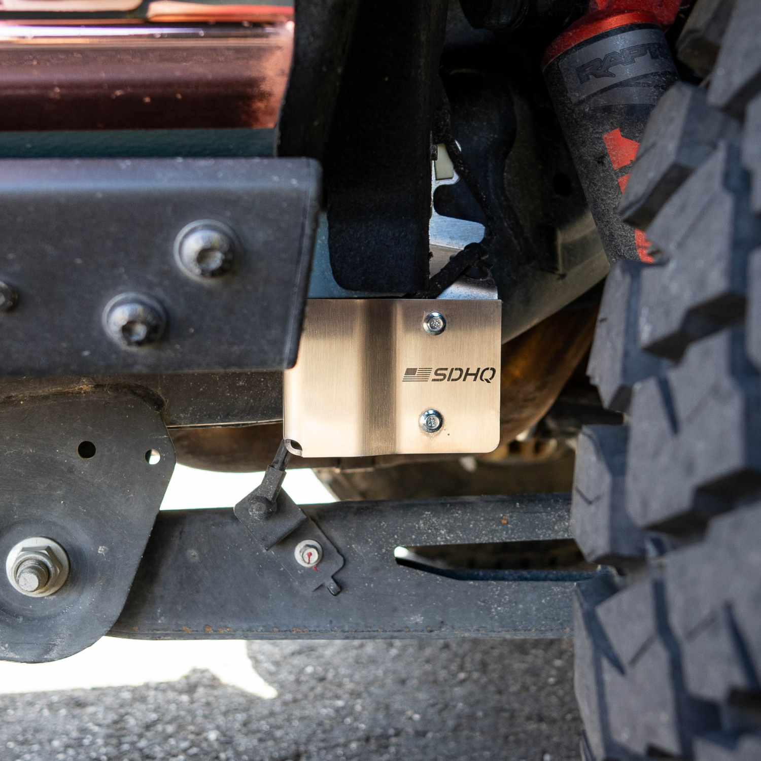 SDHQ Built 2022+ Bronco Raptor Suspension Sensor Protection Kit