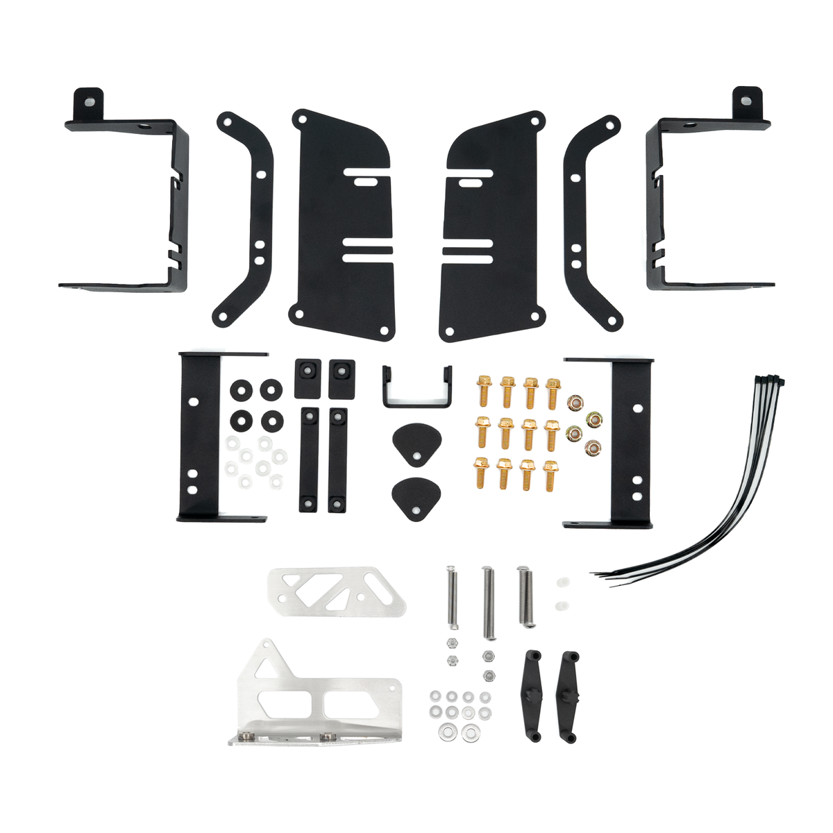 2024+ Ford Ranger/Ranger Raptor SDHQ Built Dual 10" Behind The Grille Light Bar Mount