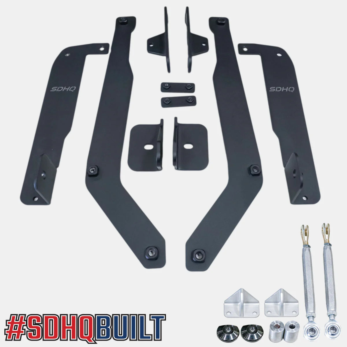 2025 Ram 1500 RHO SDHQ Built Hidden Bedside Support System display of included parts