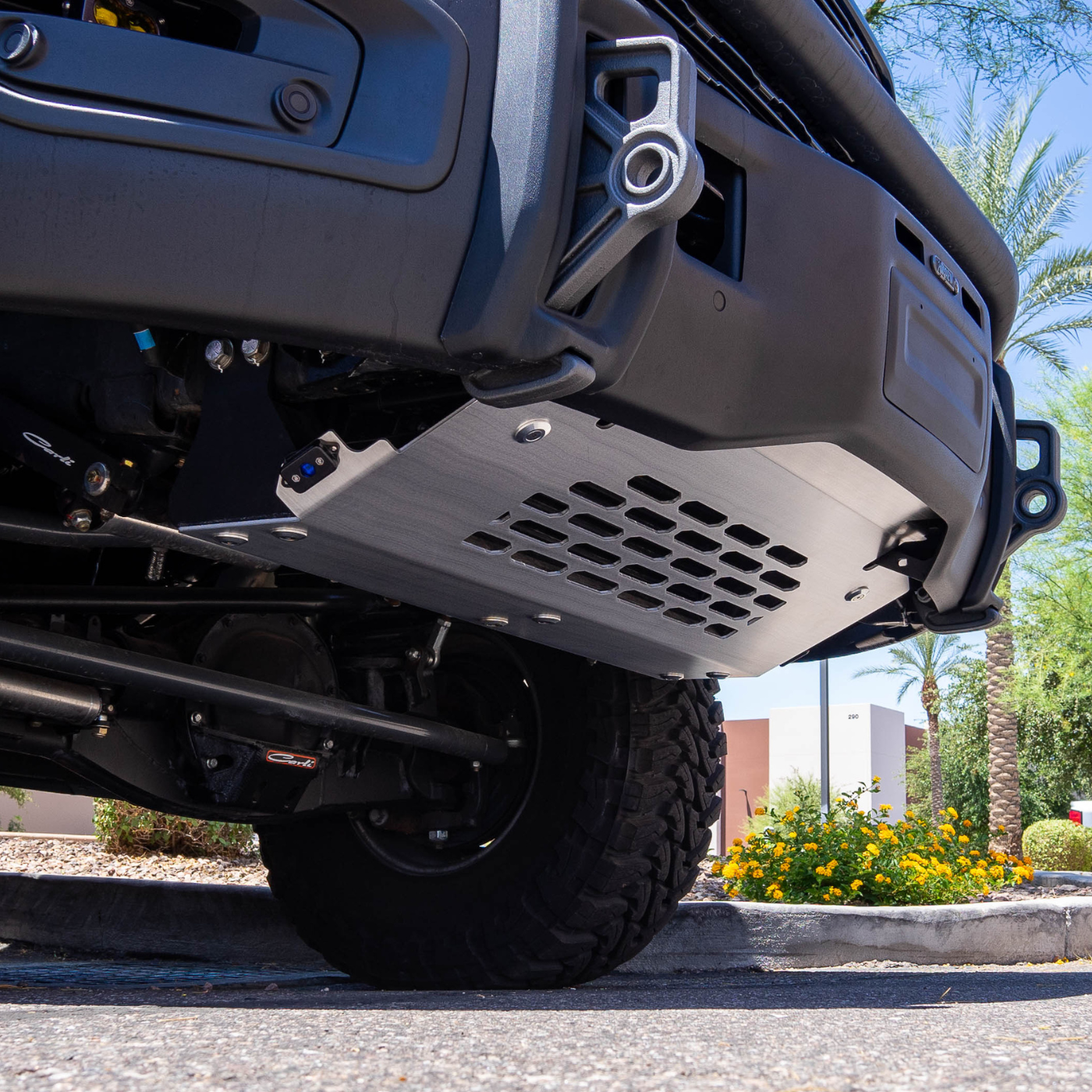 2019+ Ram 2500/3500 SDHQ Built Skid Plate System For The AEV Front Prospector Bumper