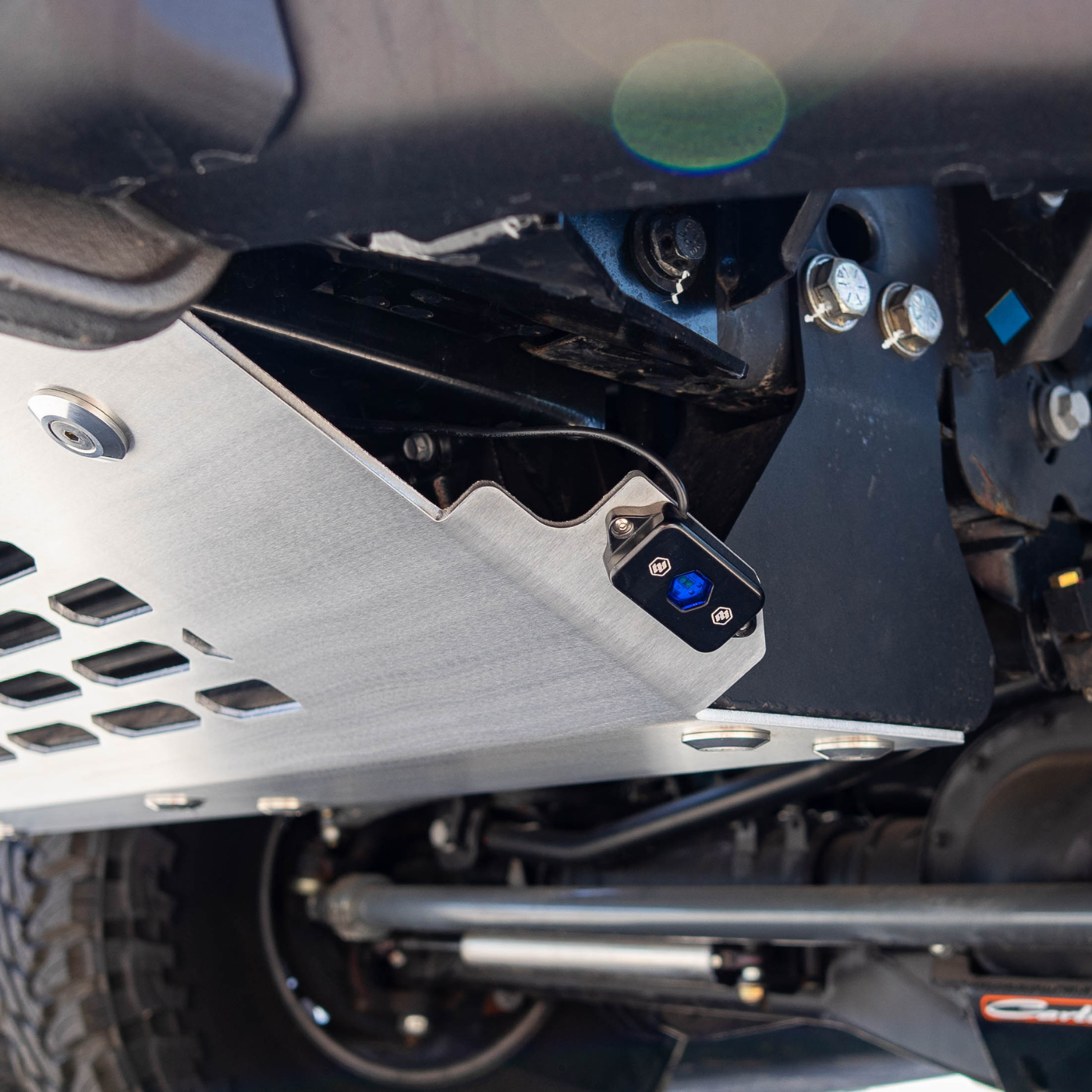 2019+ Ram 2500/3500 SDHQ Built Skid Plate System For The AEV Front Prospector Bumper