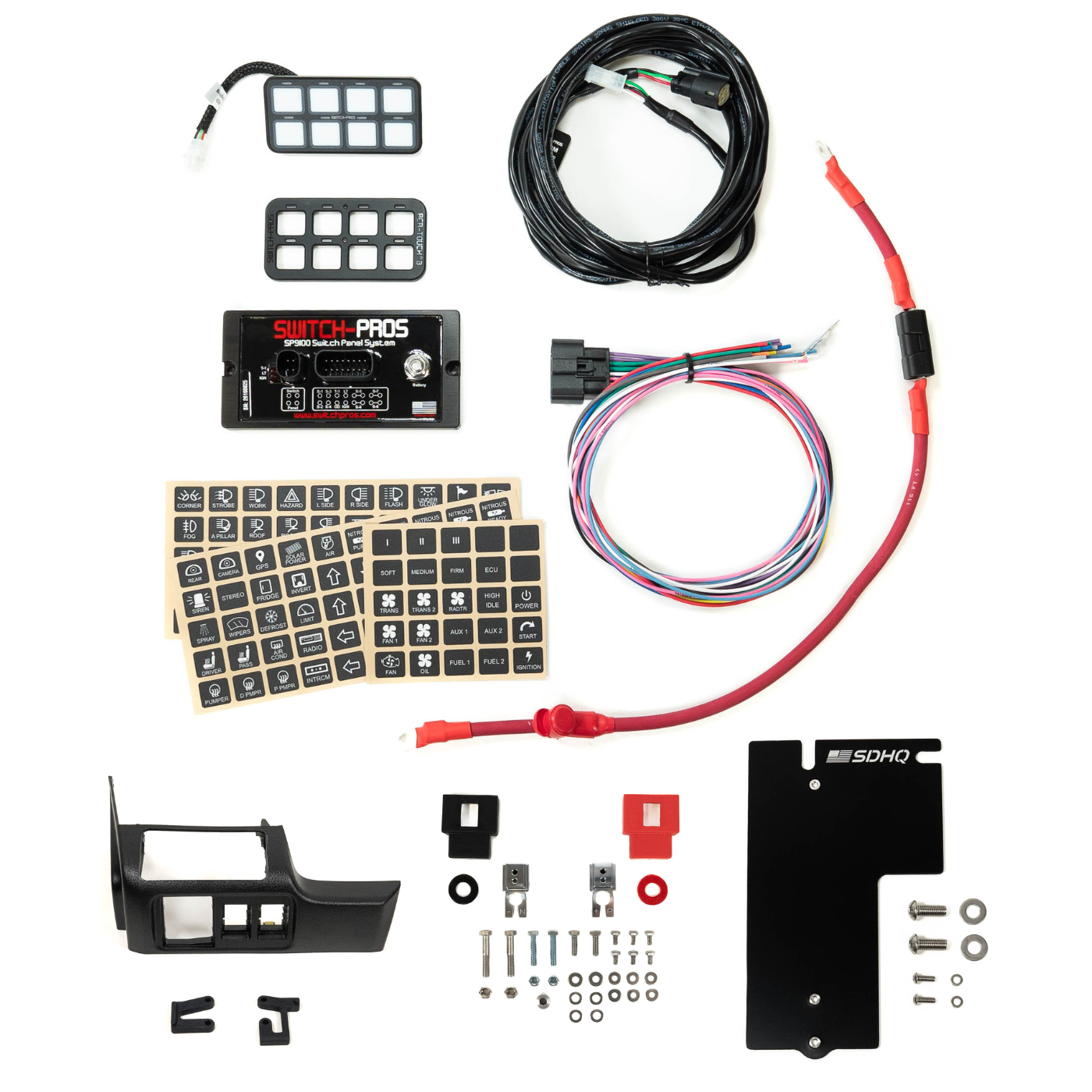 '10-24 Toyota 4Runner SDHQ Built Complete Switch Pros Mounting Kit