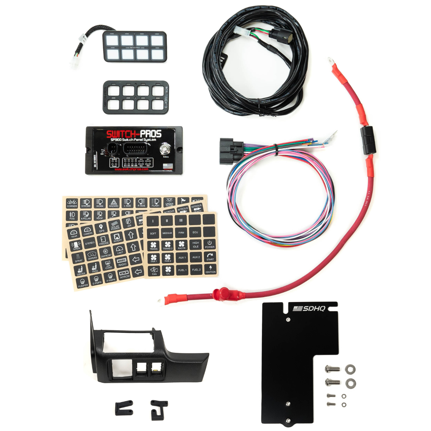 '10-24 Toyota 4Runner SDHQ Built Complete Switch Pros Mounting Kit