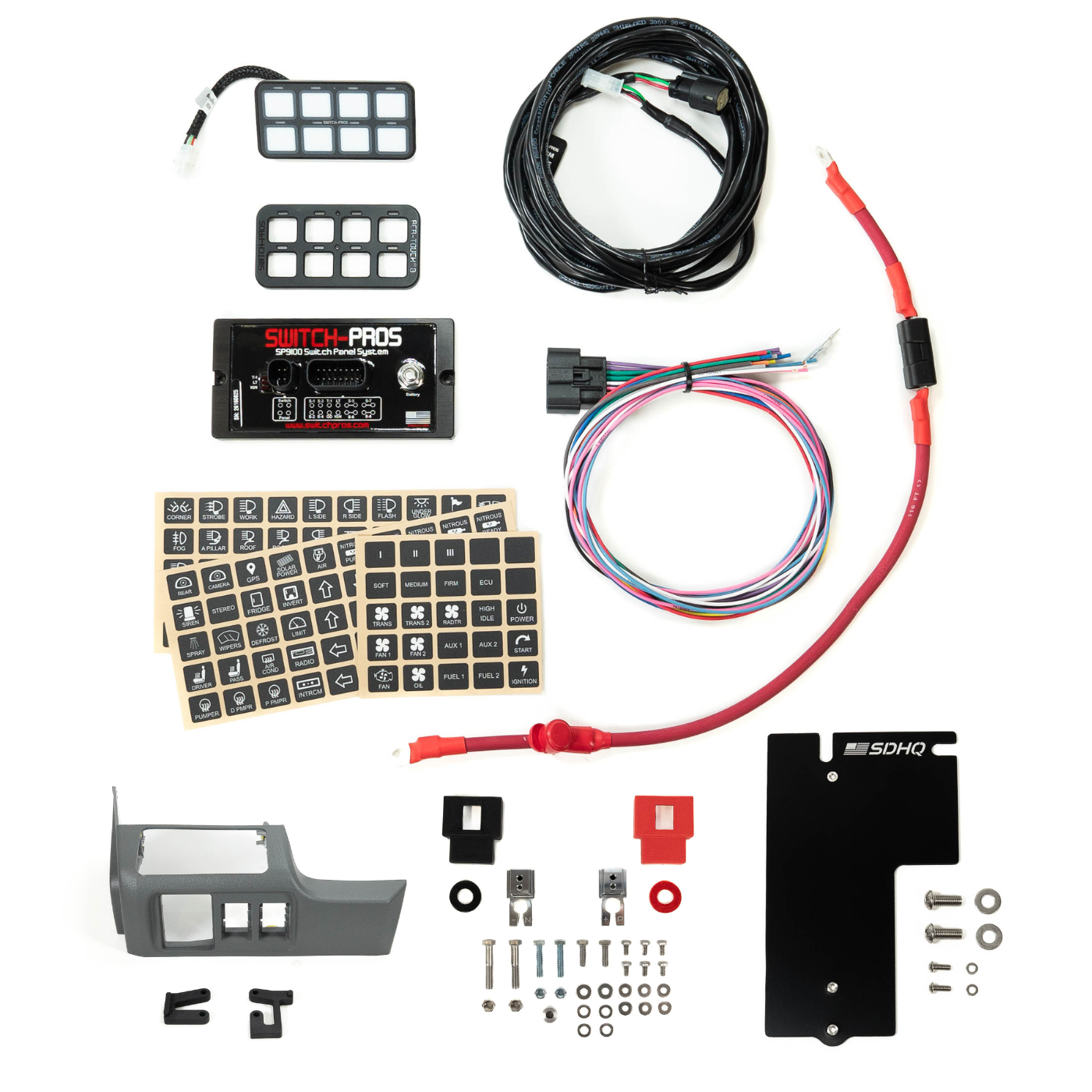 '10-24 Toyota 4Runner SDHQ Built Complete Switch Pros Mounting Kit
