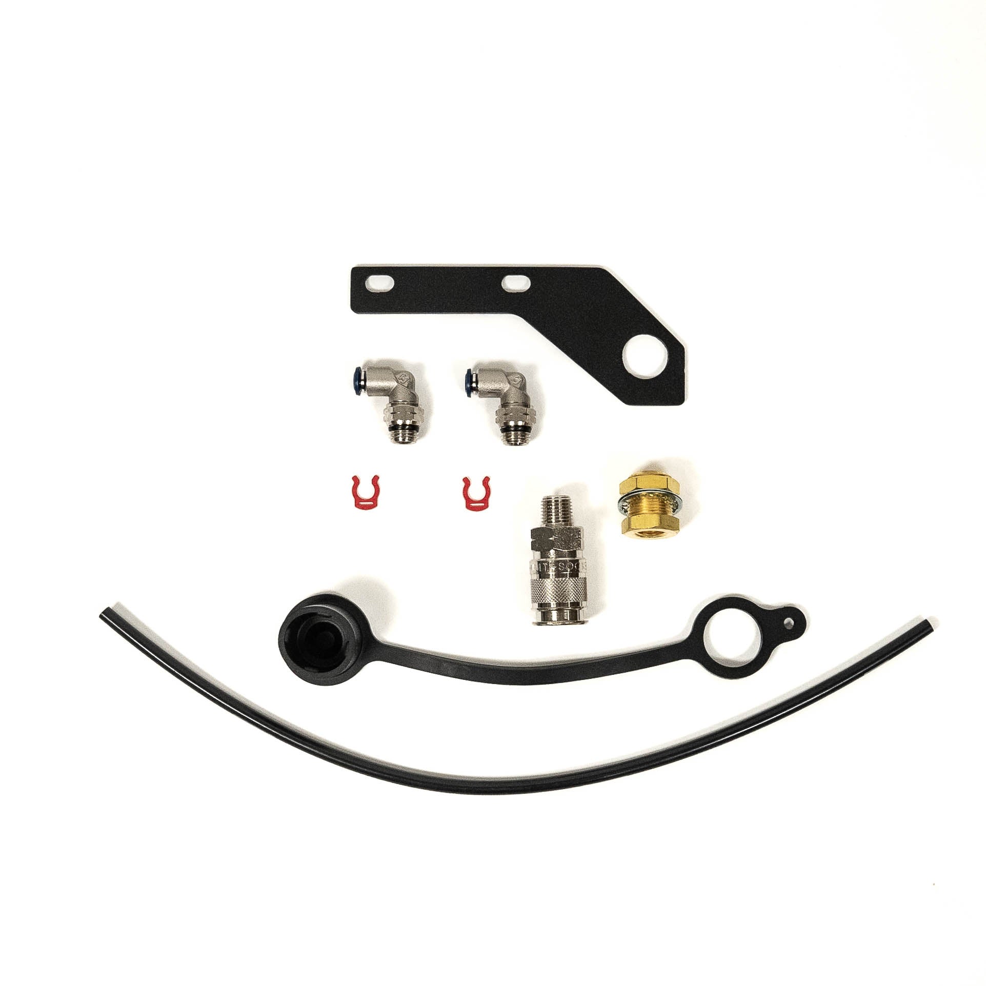 '10-23 Toyota 4Runner / '10-23 Lexus GX460 SDHQ Built Compressor Air Chuck Mount Add-On Display of Included Parts and Hardware