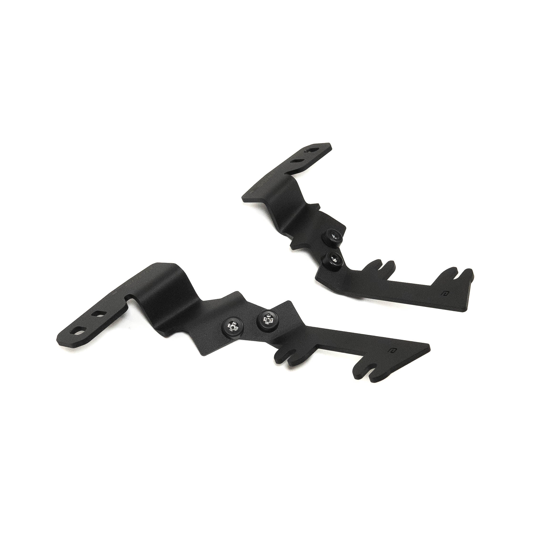 SDHQ Built '23-25 Canyon A-Pillar Light Mounts display of included parts 