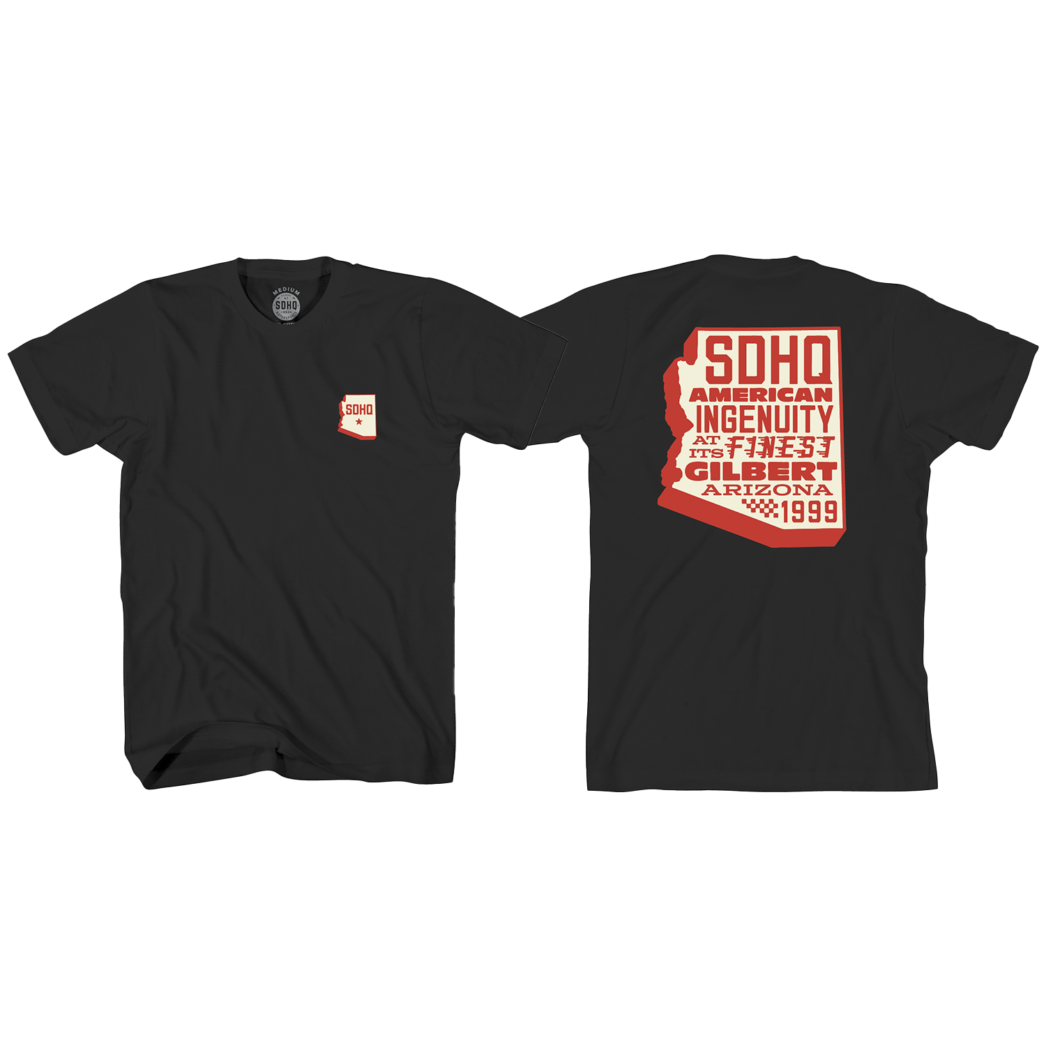 SDHQ State Lines T-Shirt