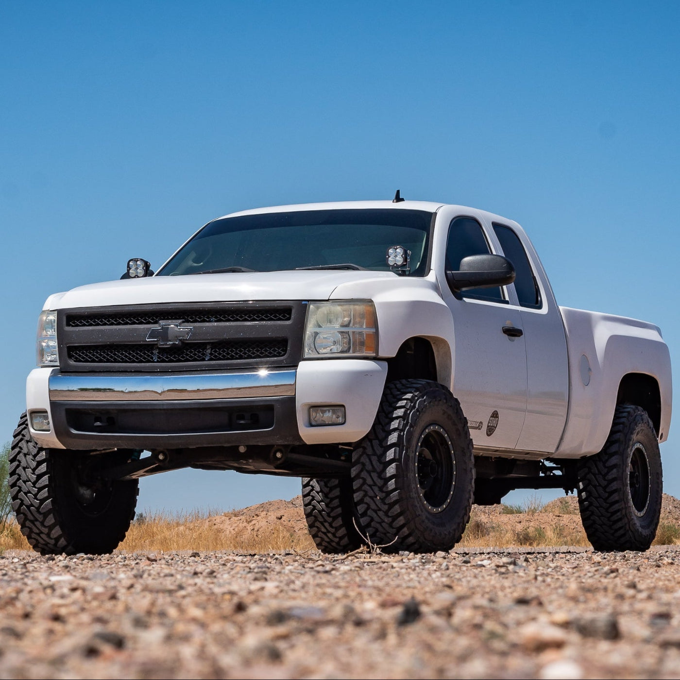 '07.5-13 Chevy/GMC 1500 SDHQ Built A-Pillar Light Mounts