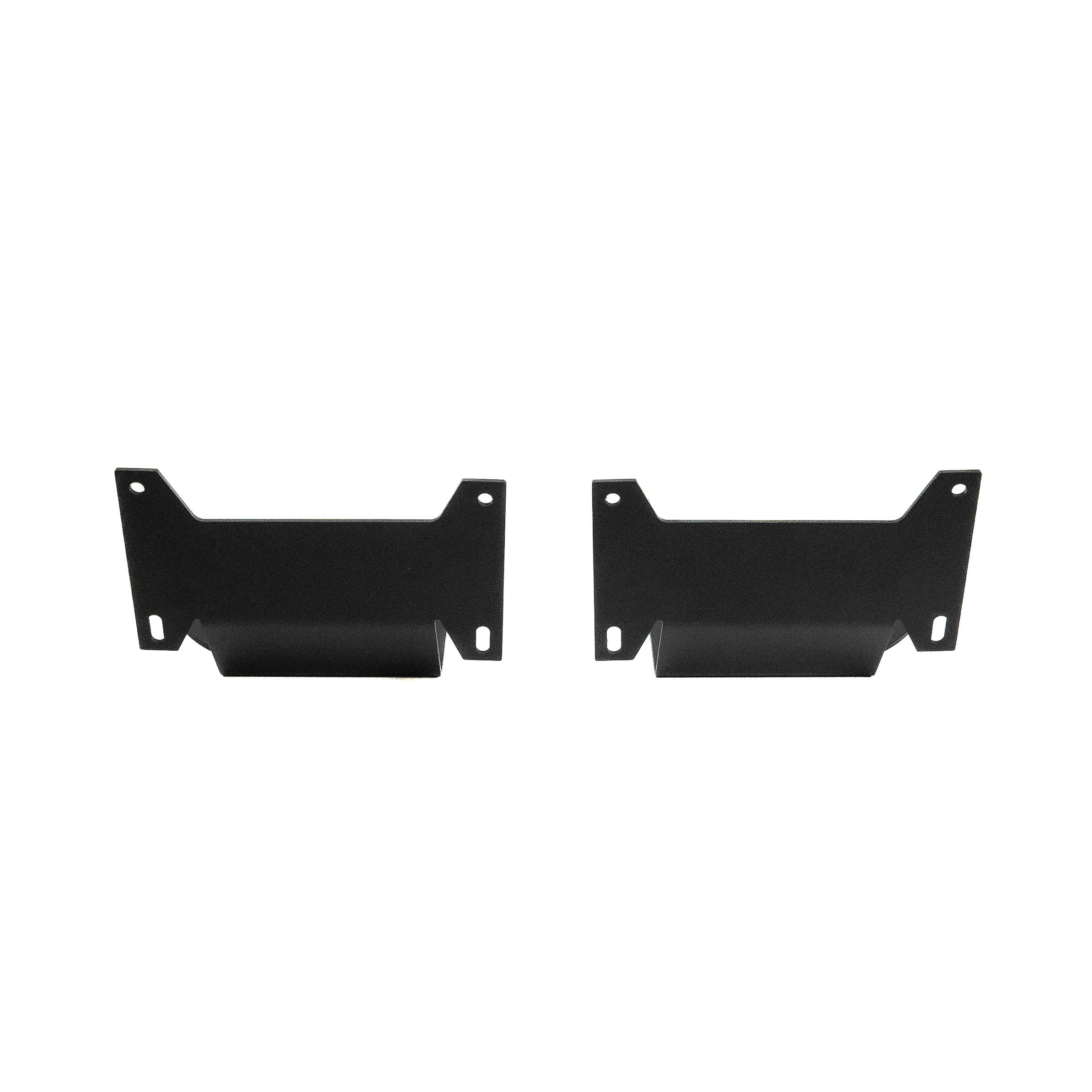 SDHQ Built '14-24 Ram 2500/3500 Billet Reservoir Mounting Kit Display of included parts