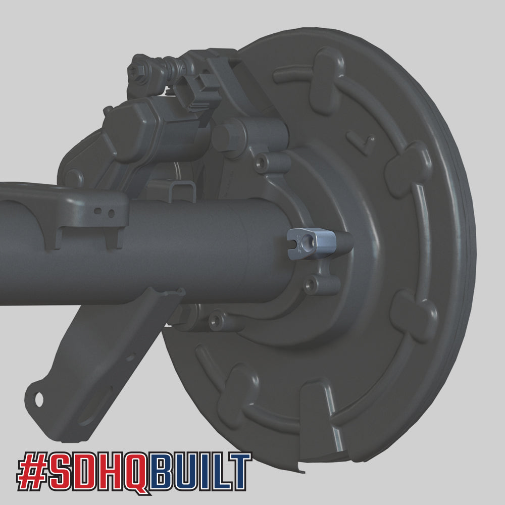 '21-Current Ford Bronco SDHQ Built Billet Rear ABS Guards Install Design 
