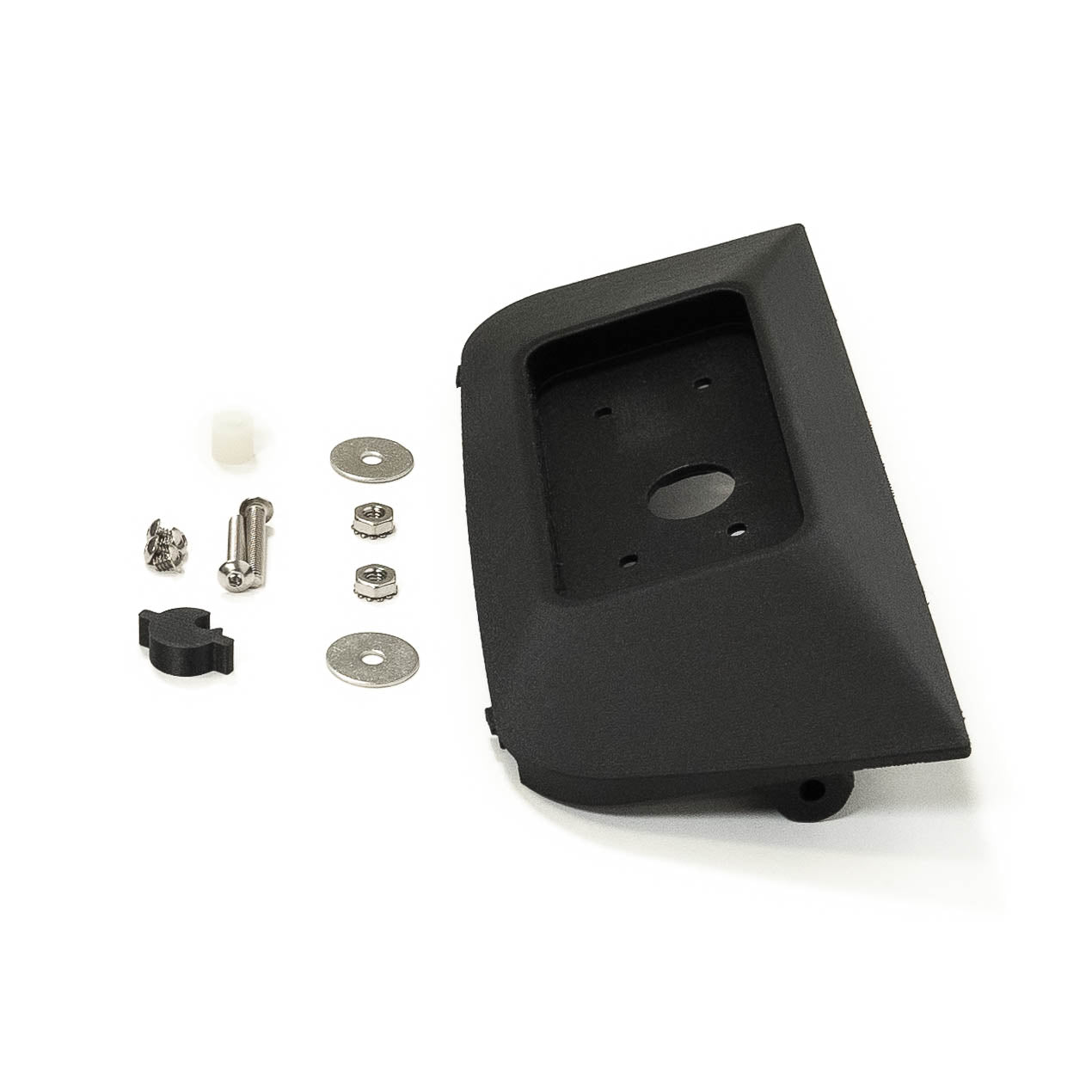 2021-2024 Ford Bronco SDHQ Built Overhead Switch Pros Keypad Mount Display of Included Parts and Hardware 