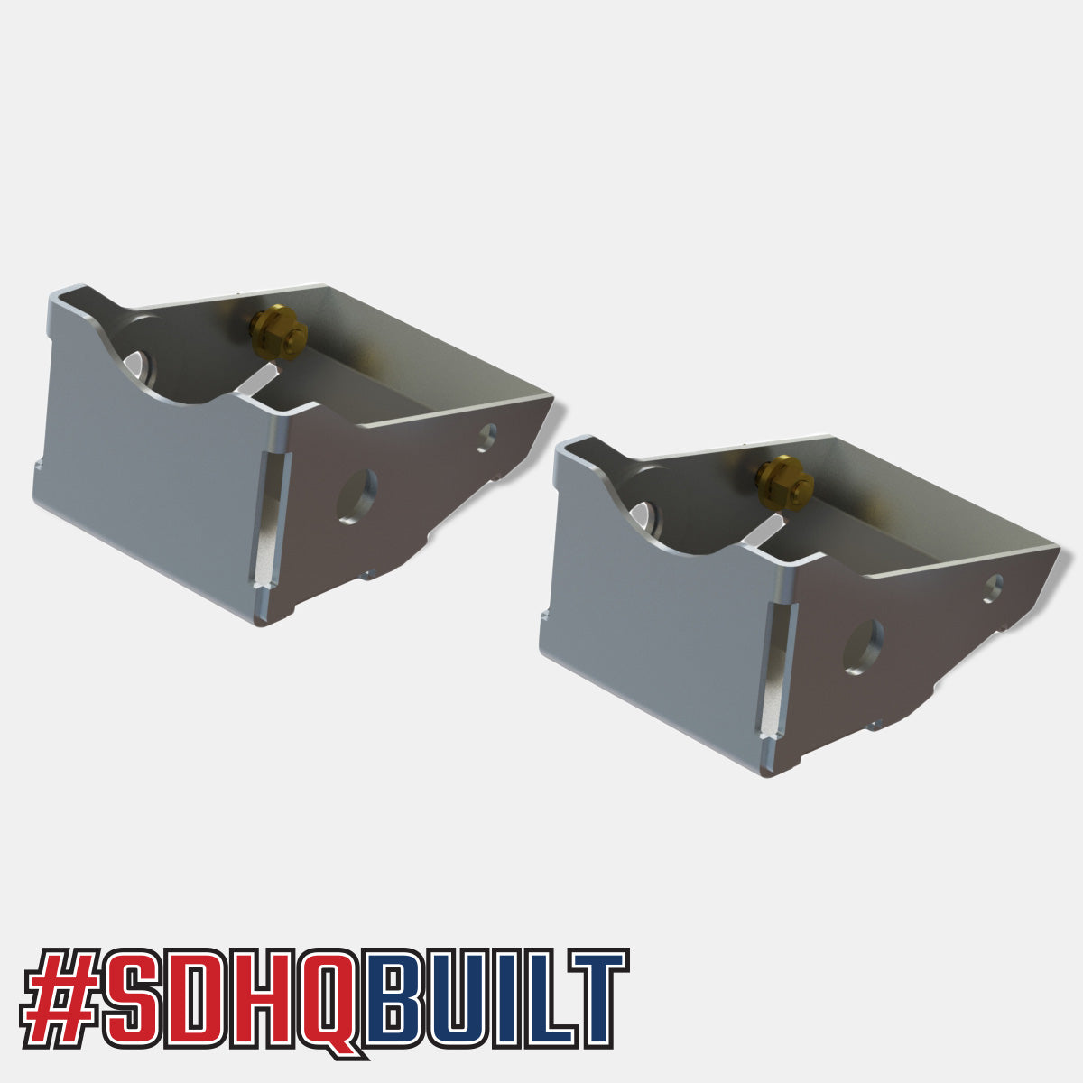 '21-23 Ford Bronco SDHQ Built Rear Shock Guards Design 