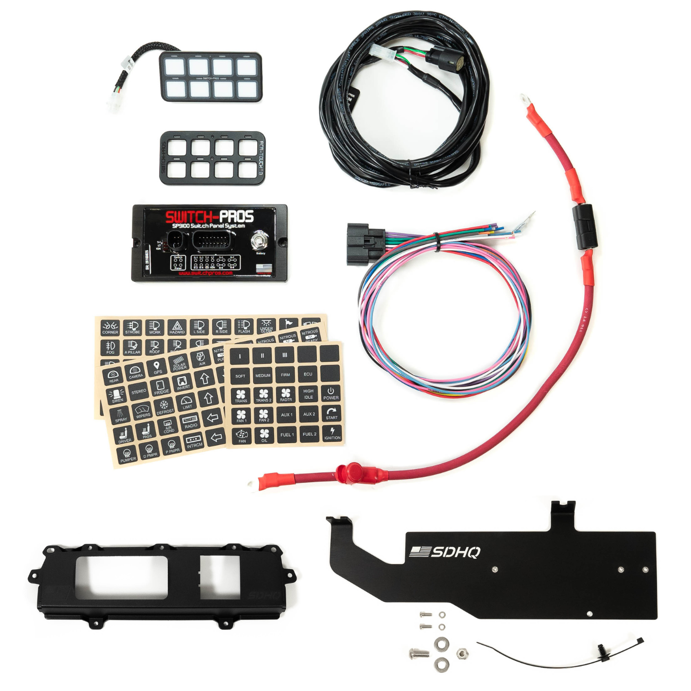 '15-19 Chevy/GMC 2500/3500 SDHQ Built Complete Switch Pros SP-9100 Kit