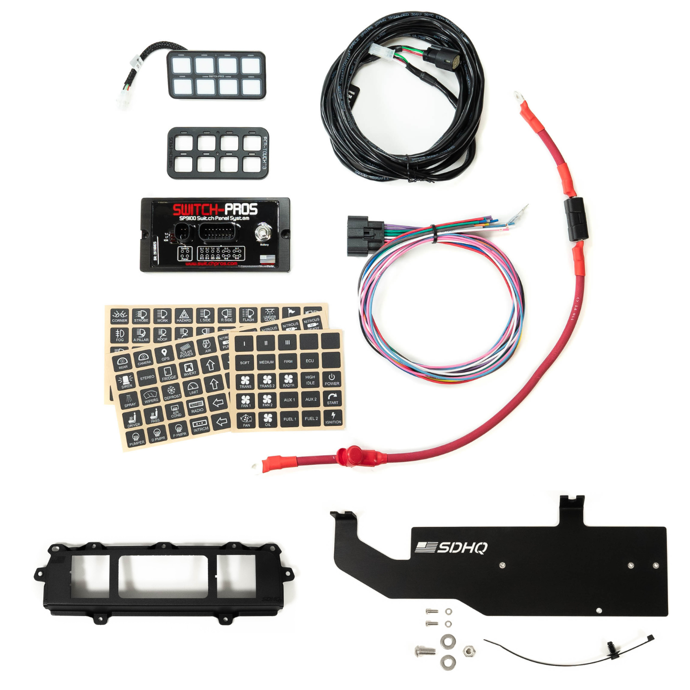 '14-18 Chevy/GMC 1500 SDHQ Built Complete Switch Pros SP-9100 Kit