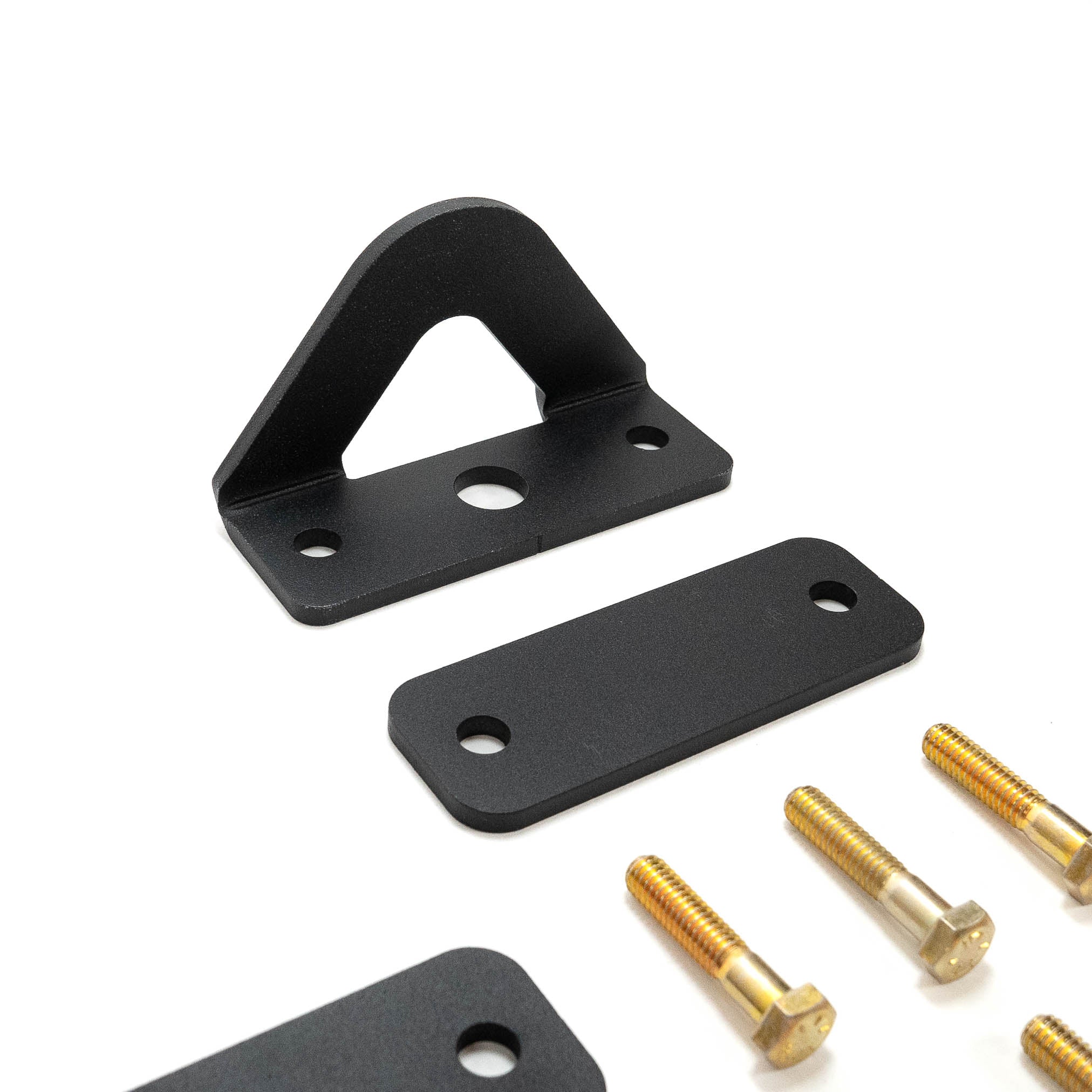 SDHQ Built Universal Spare Tire Mount Display of Included Parts 