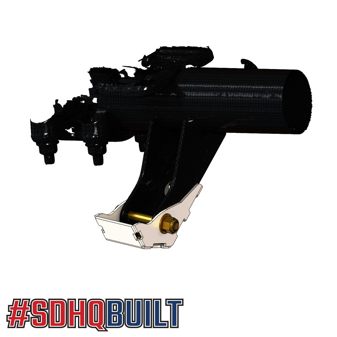 2019-2023 Chevy/GMC 1500 SDHQ Built Rear Shock Guards Install Design 