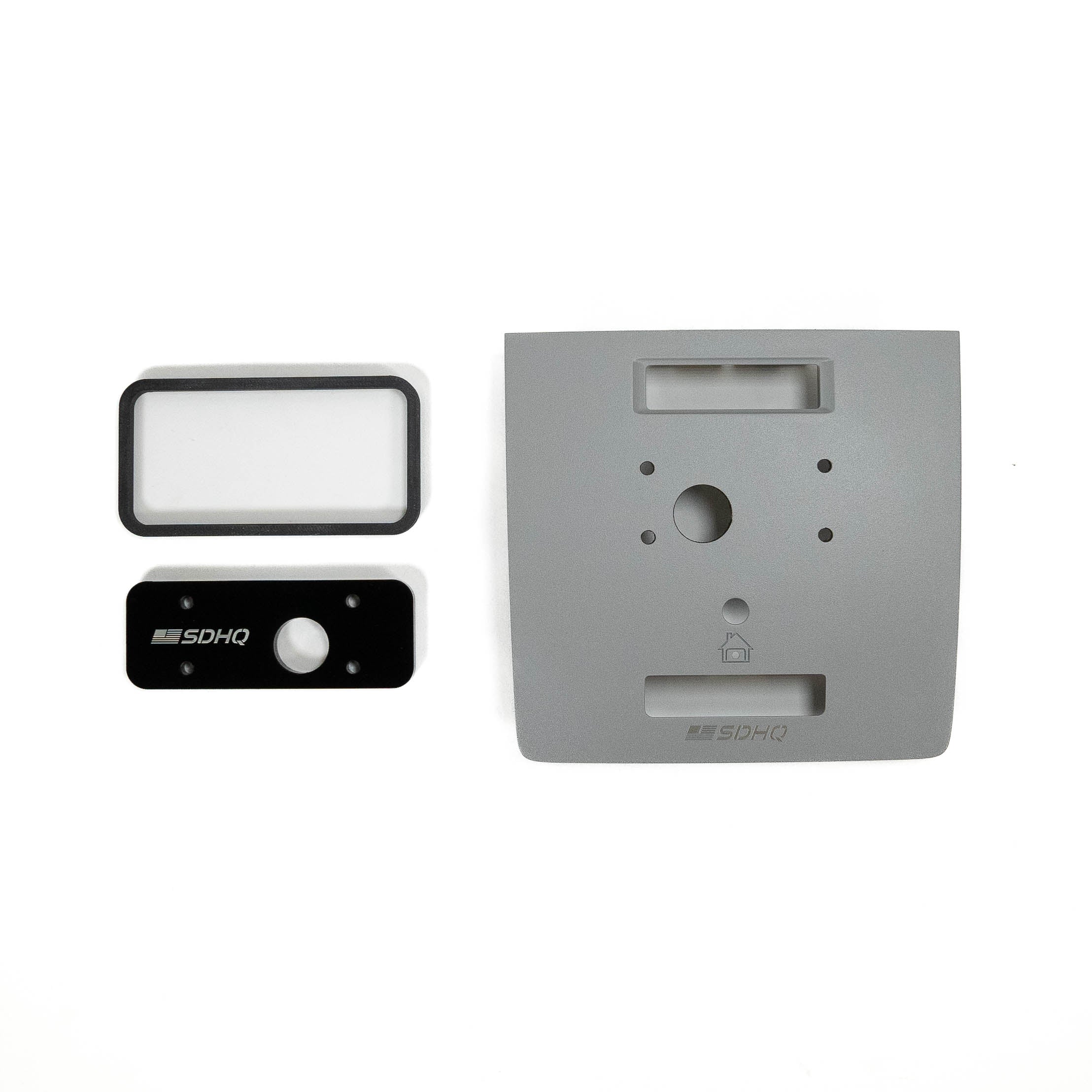 '18-19 Chevy/GMC 2500 SDHQ Built SP-9100 Overhead Keypad Mount Gray Display with Garage Door Opener 