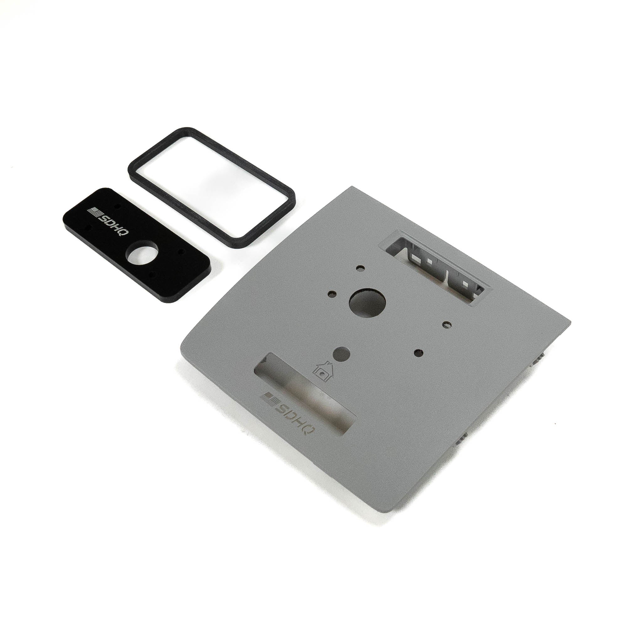 '18-19 Chevy/GMC 2500 SDHQ Built SP-9100 Overhead Keypad Mount Gray Display with Garage Door Opener 