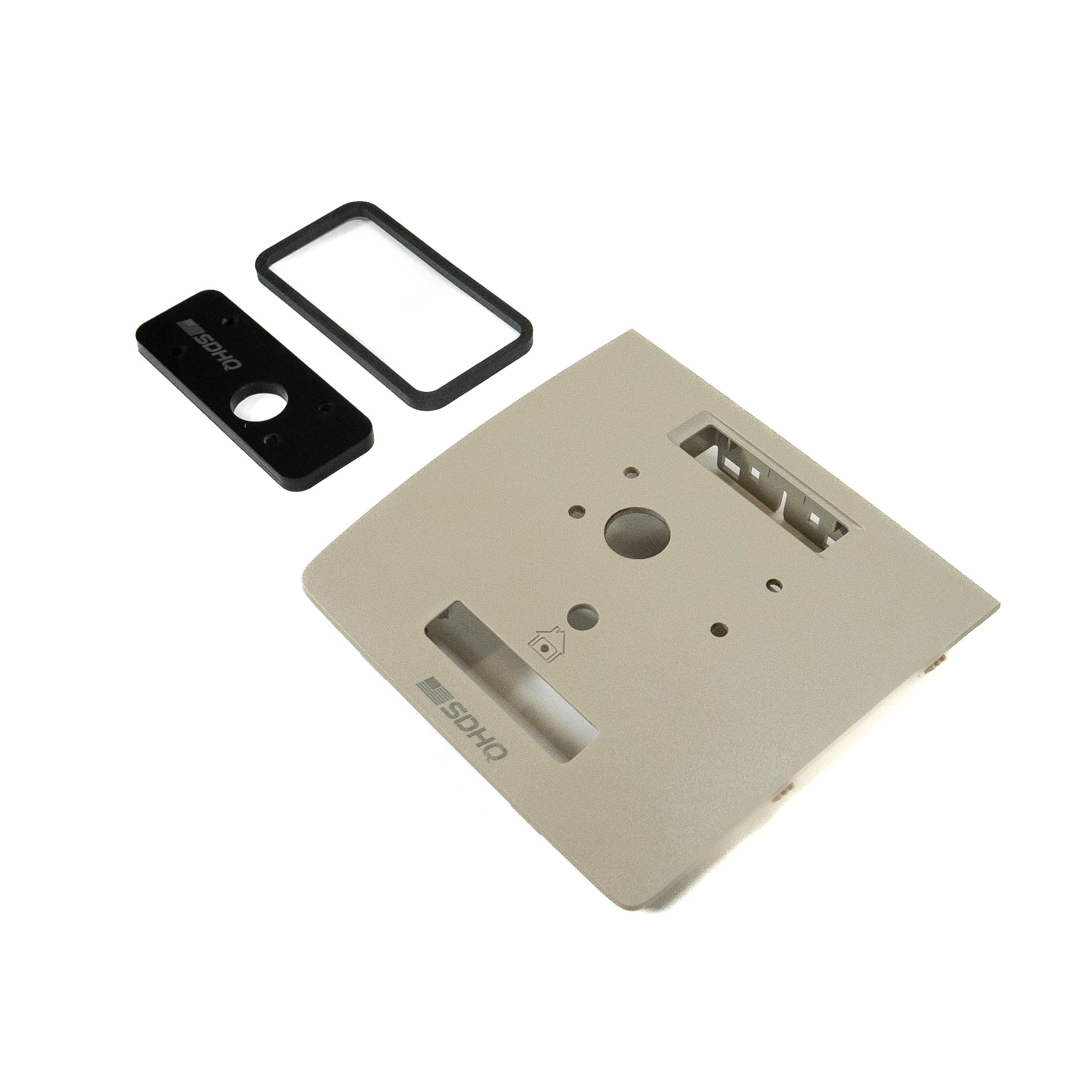 '18-19 Chevy/GMC 2500 SDHQ Built SP-9100 Overhead Keypad Mount Shale Display with Garage Door Opener 