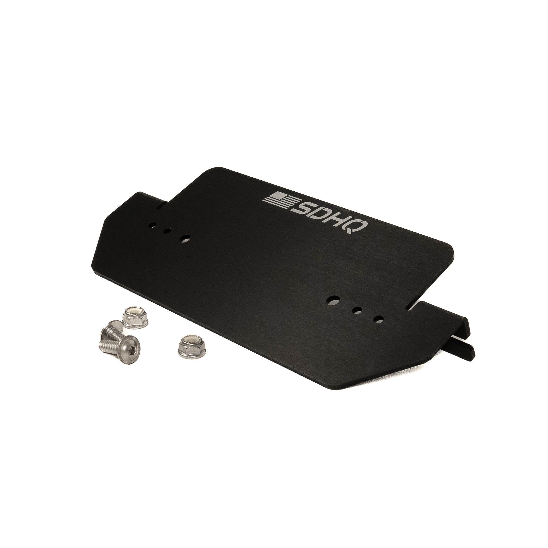 SDHQ Built '23 Colorado/Canyon Switch-Pros Power Module Mount display of included parts and hardware 
