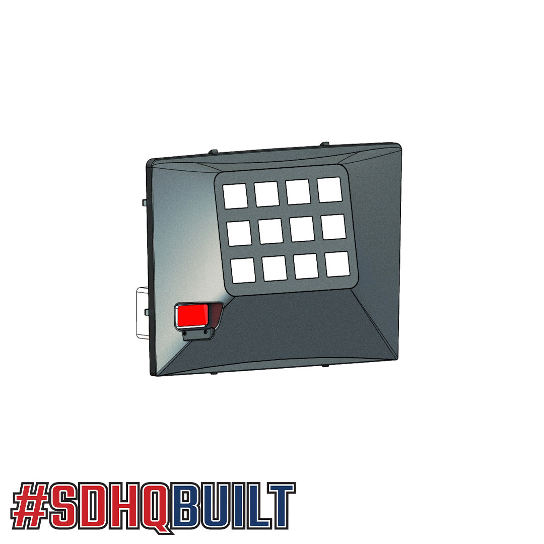 2014-21 Toyota Tundra with Sunroof Switch Pros RCR-12 Overhead Keypad Mount Design 