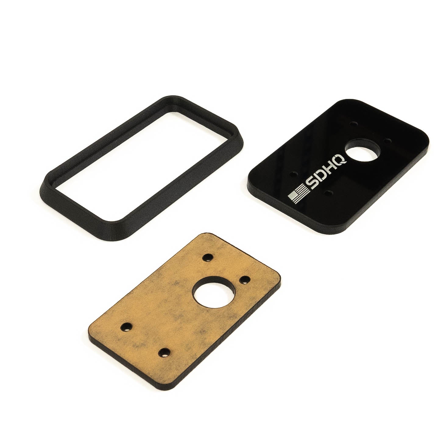 2009-2014 SDHQ Built Ford F150 Switch Pros Keypad 9100 Mount Display of included parts 