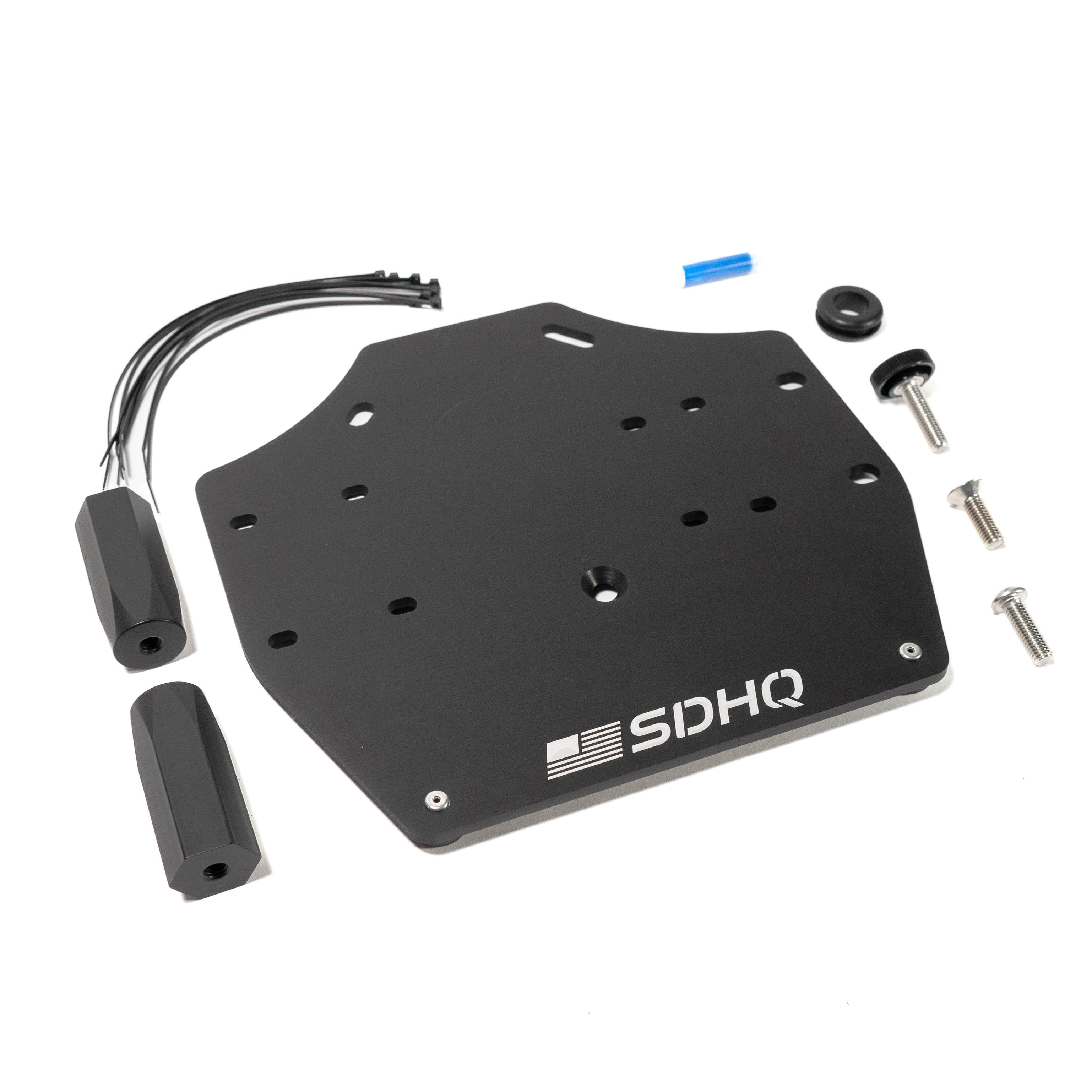 2021-2024 F150 & Raptor ARB Air Compressor Mount Display of Included Parts and Hardware 