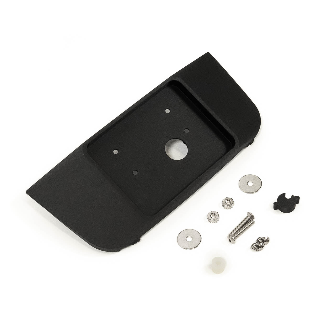 2021-2023 Ford F150/Raptor/Raptor-R SDHQ Built 3D Printed Sunglass Keypad Mount Conversion Display of included parts and hardware 