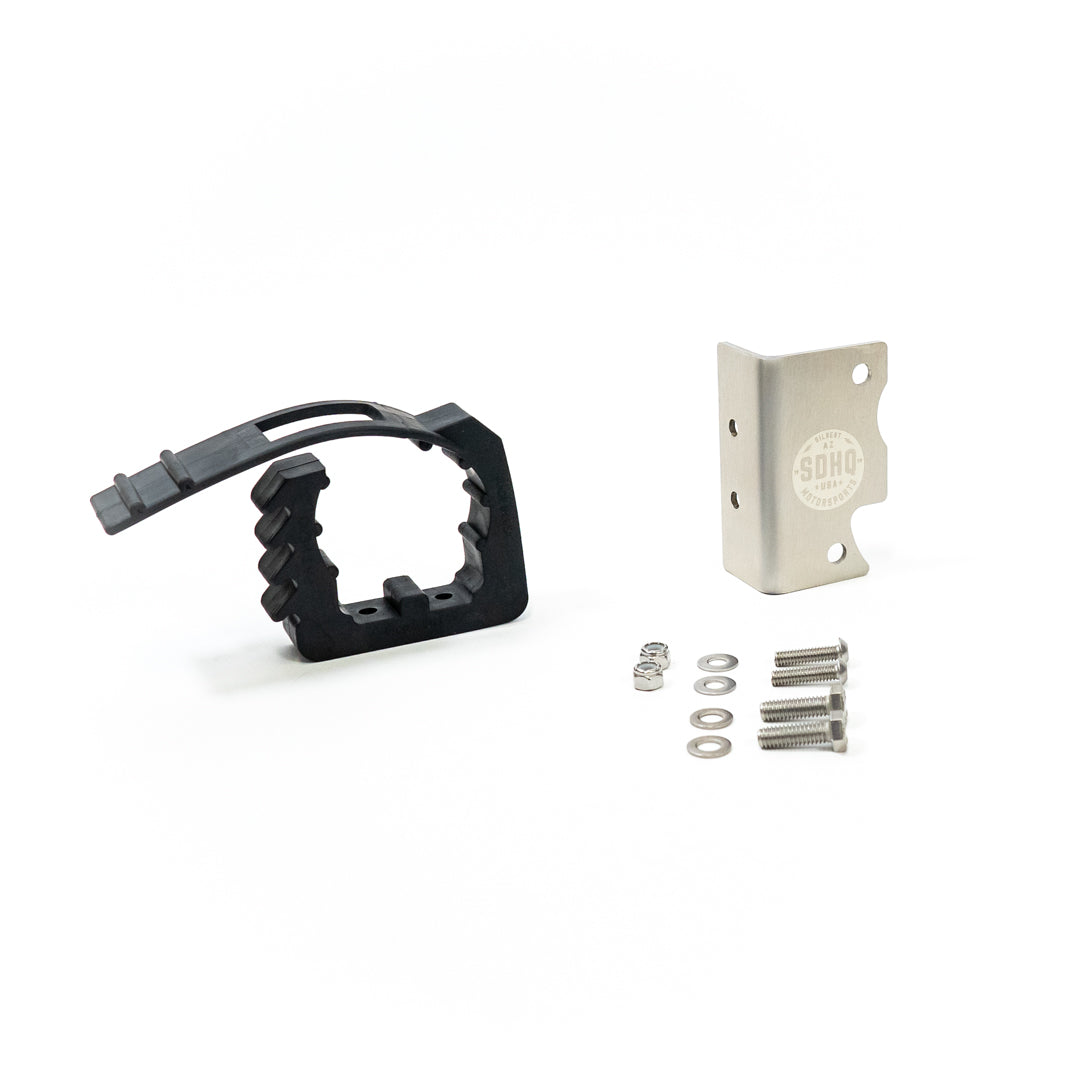 SDHQ Built GPI Fuel Pump Quick Fist Mount display of included parts and hardware 