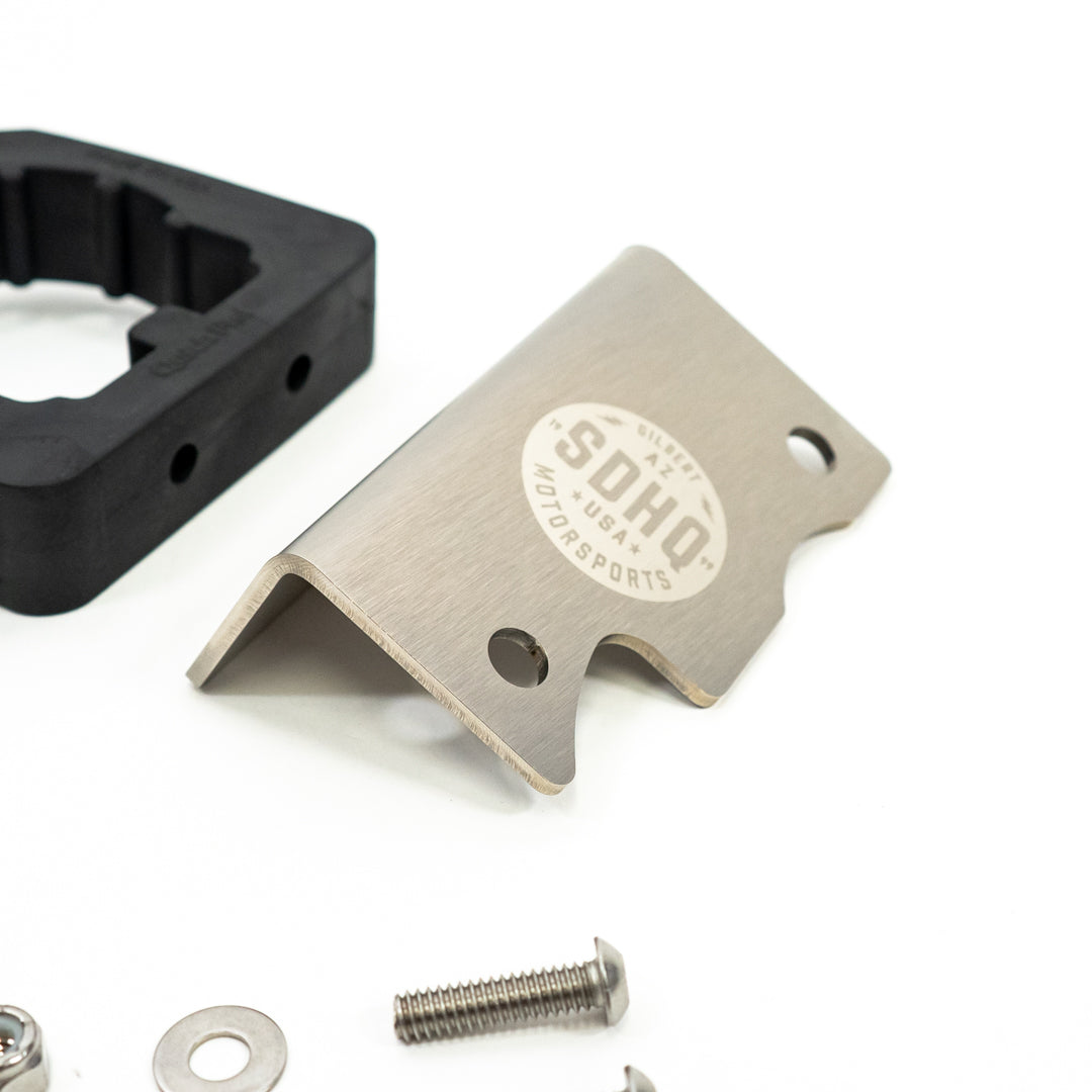 SDHQ Built GPI Fuel Pump Quick Fist Mount close-up display of included parts and hardware