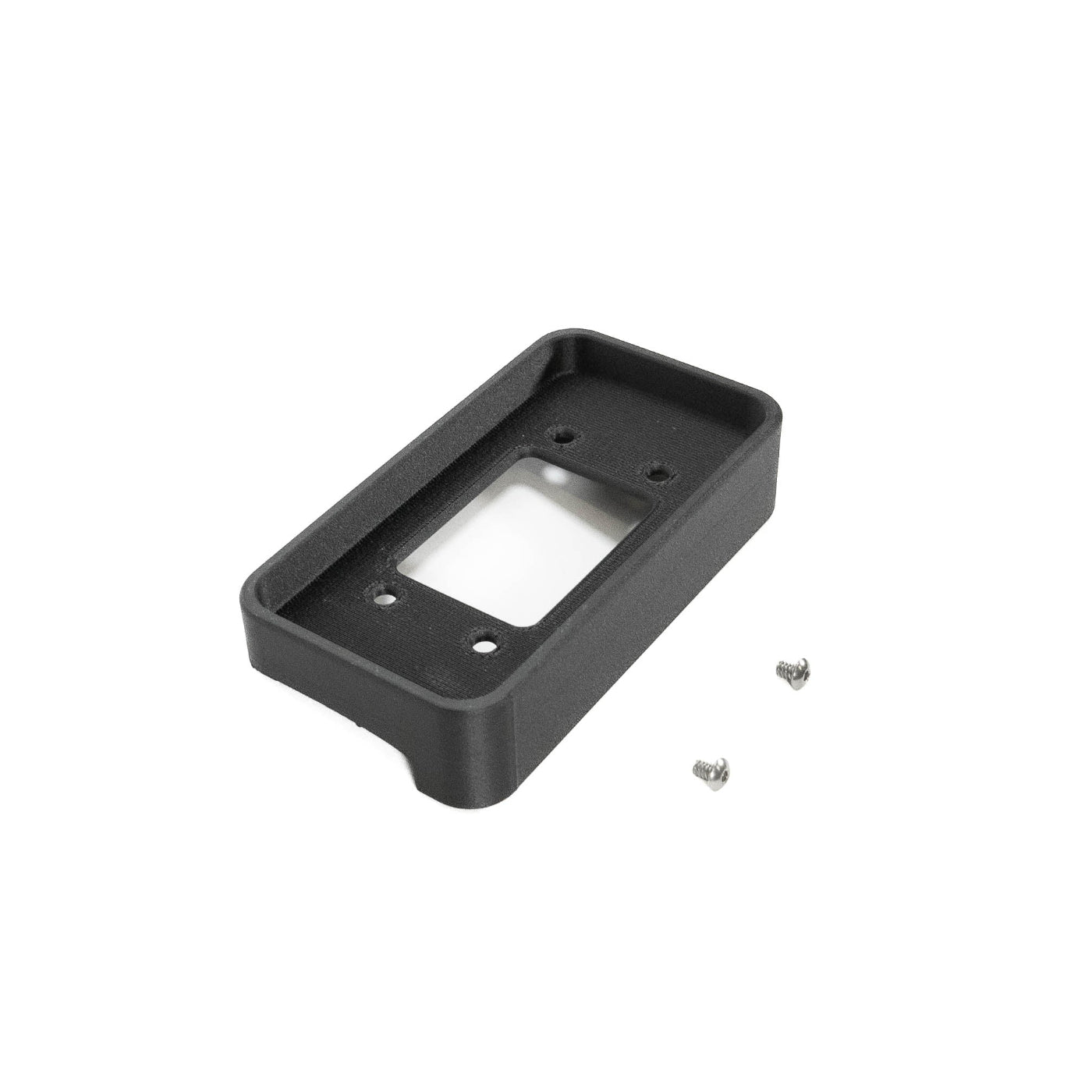 SDHQ Built '23 Colorado/Canyon Switch-Pros Keypad Mount DISPLAY FROM ANGLE TO SHOW THE SHAPE AND PROFILE OF MOUNT