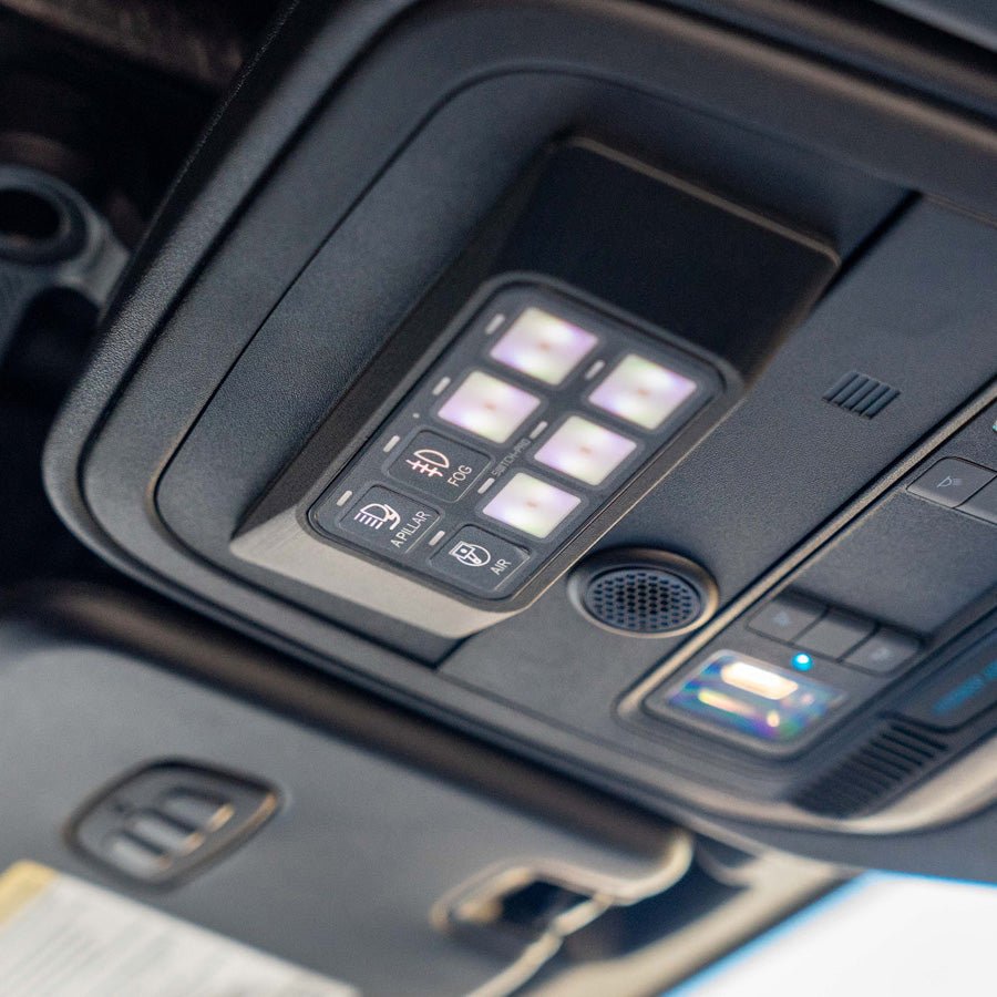 '21-23 Ford Bronco/Bronco Raptor SDHQ Built Switch-Pros SP-9100 Keypad Mount Installed Display 