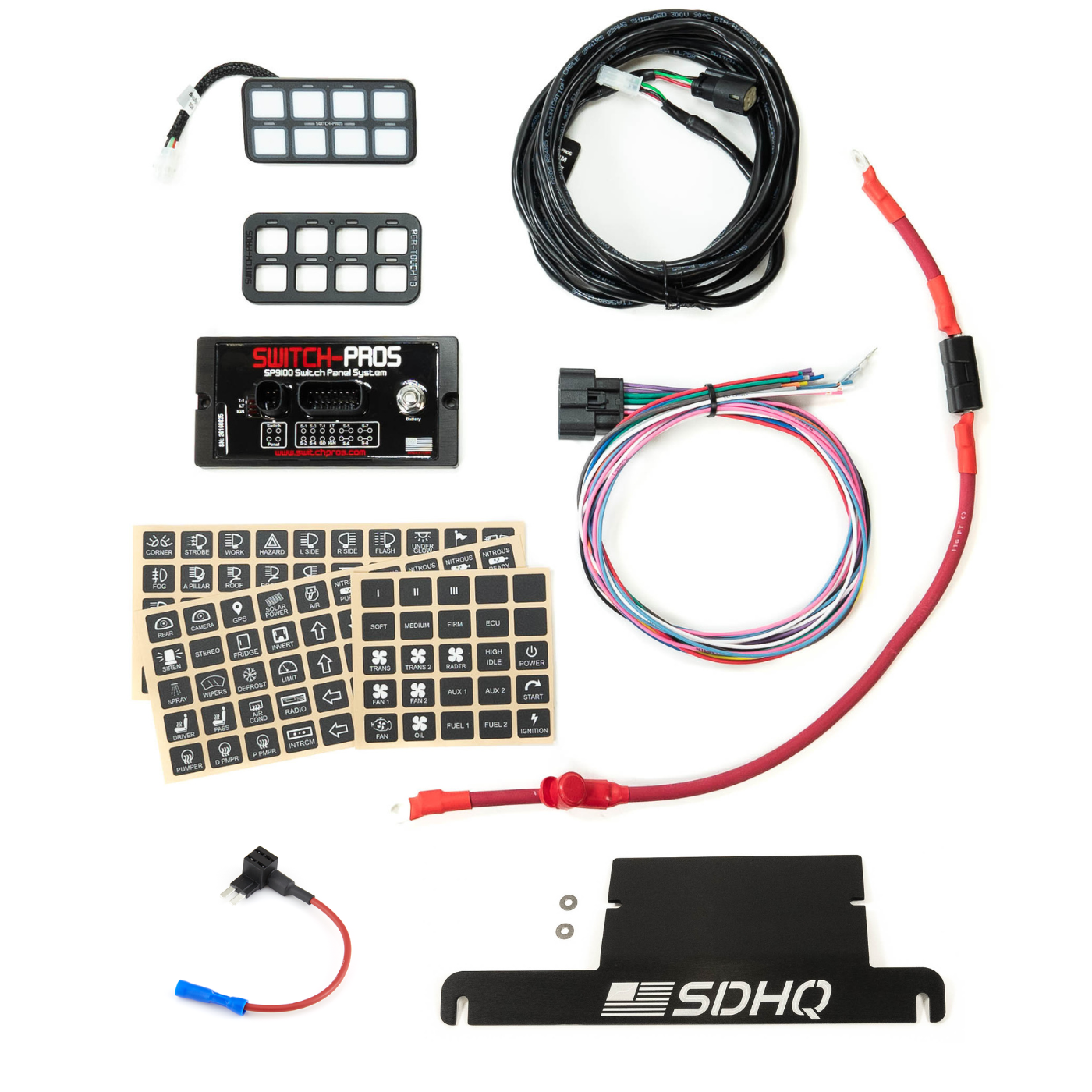 '18-23 Jeep JL SDHQ Built Complete Switch-Pros Mounting System