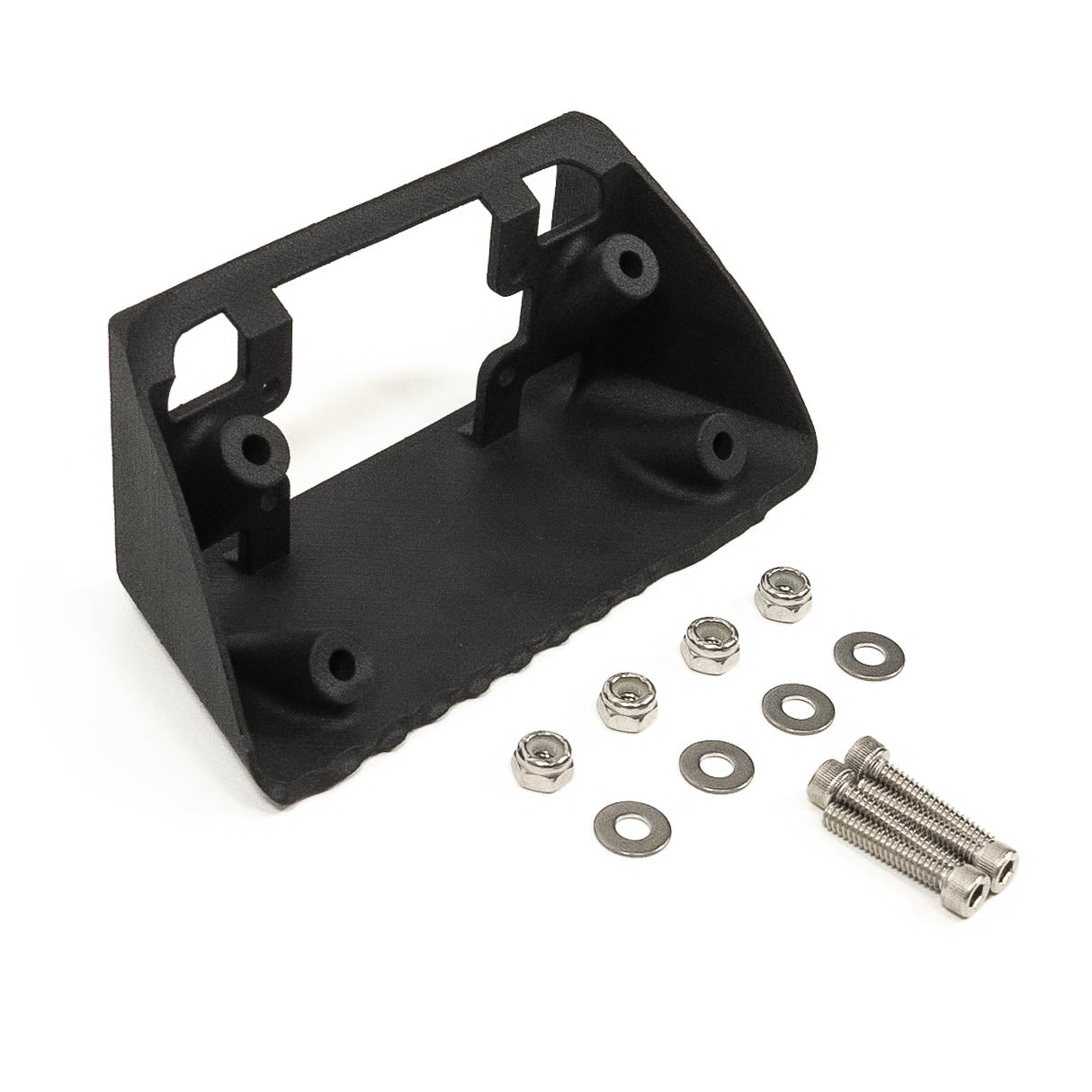 '18-23 Jeep JL SDHQ Built Switch Pros SP-9100 Keypad Mount Display of included parts 