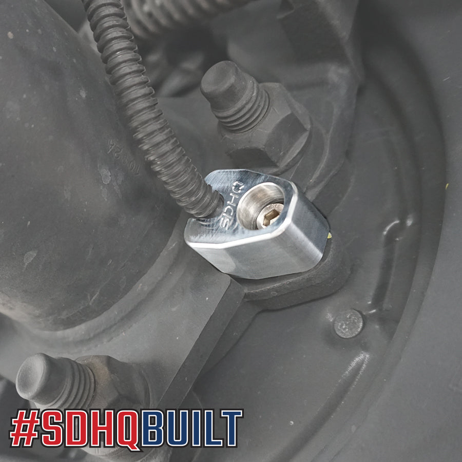 '18-23 Jeep JL (Dana 44 Axle) SDHQ Built Billet Rear ABS Guards install display 