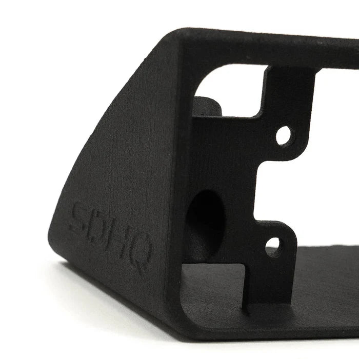 '20-23 Jeep JT EcoDiesel/V8 SDHQ Built Complete Switch-Pros SP-9100 Mounting Kit Display of Included Keypad Mount - Close-up