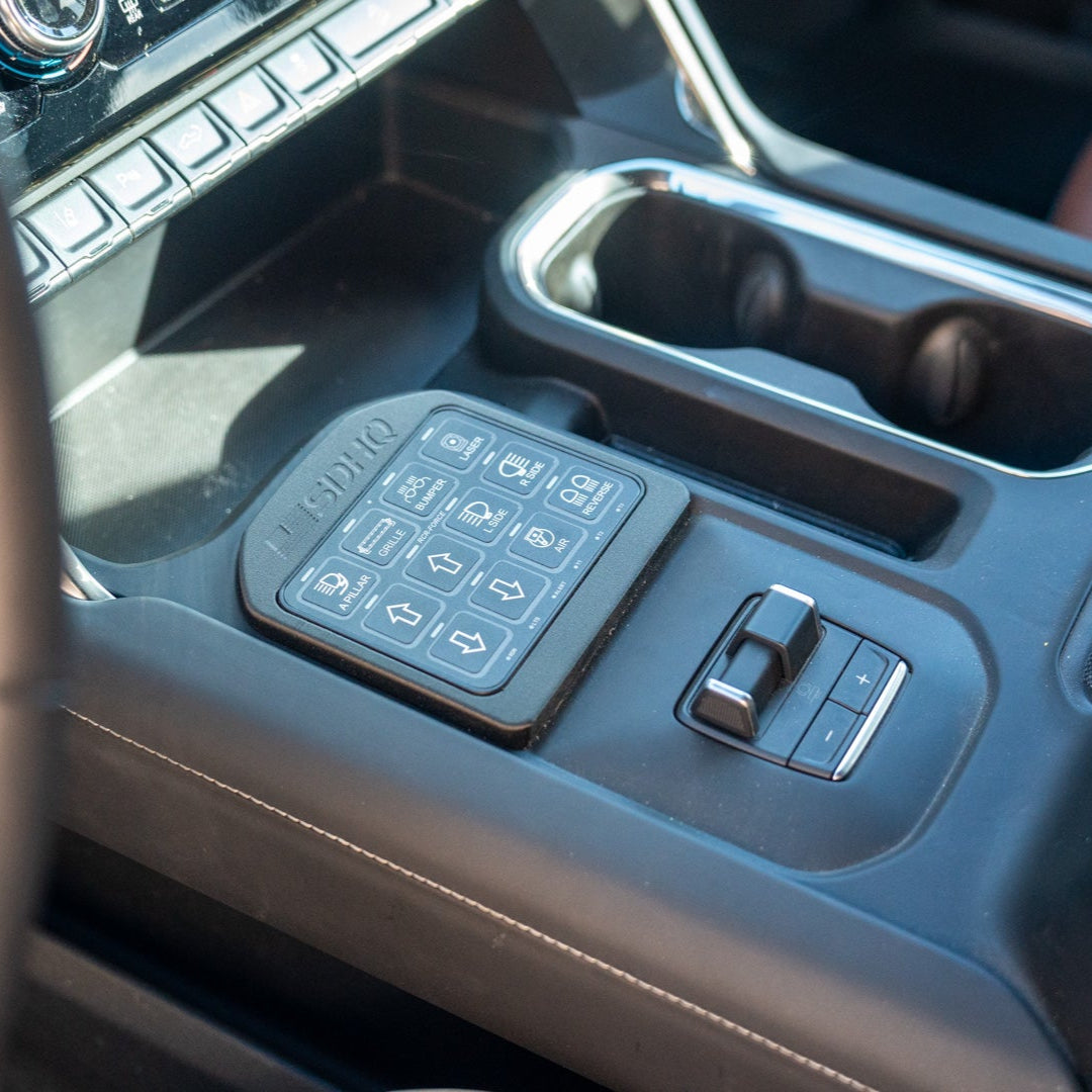 SDHQ Built '24-25 GMC Sierra 2500/3500 Switch Pros Keypad Mount Display in Vehicle