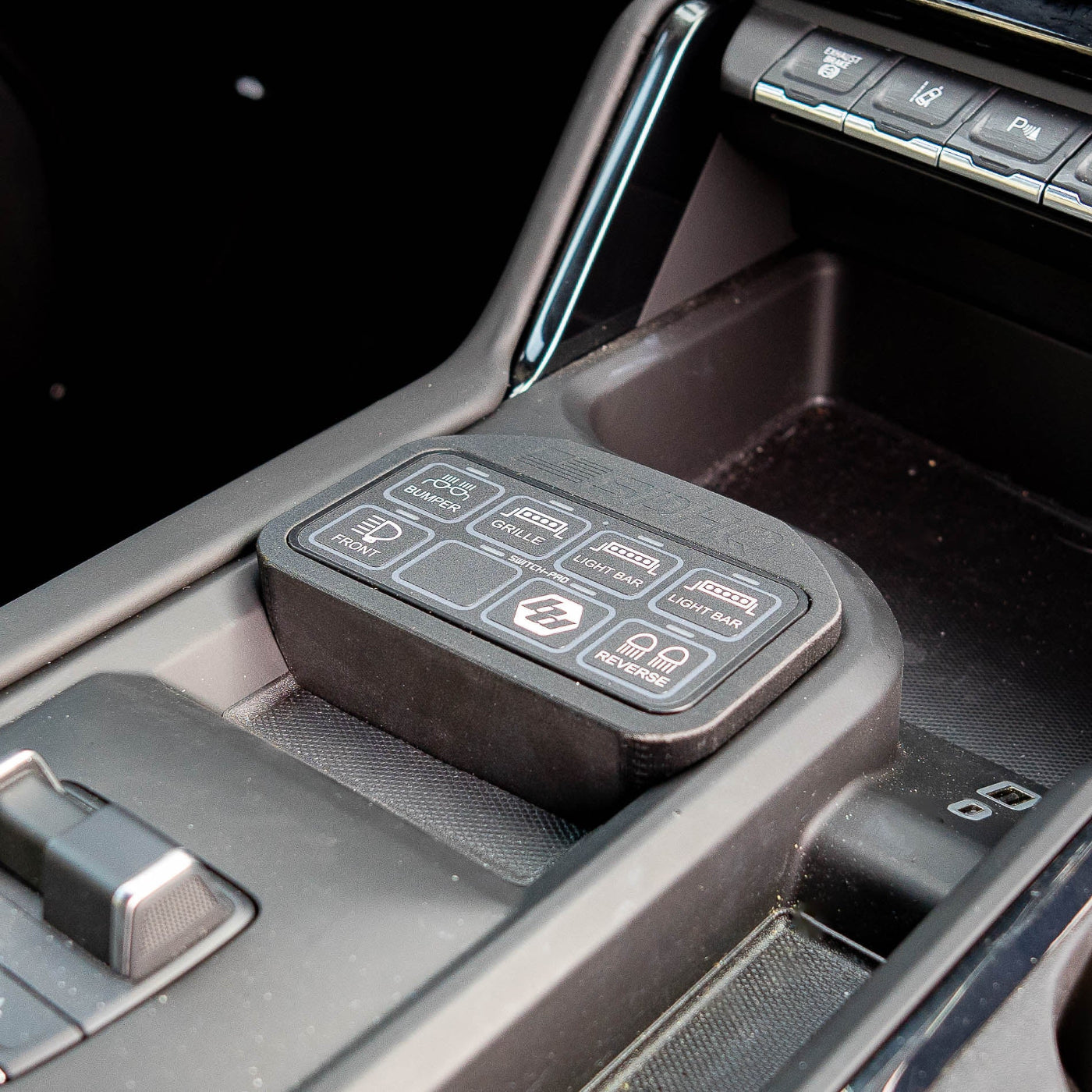 SDHQ Built '24-25 GMC Sierra 2500/3500 Switch Pros Keypad Mount Display in Vehicle