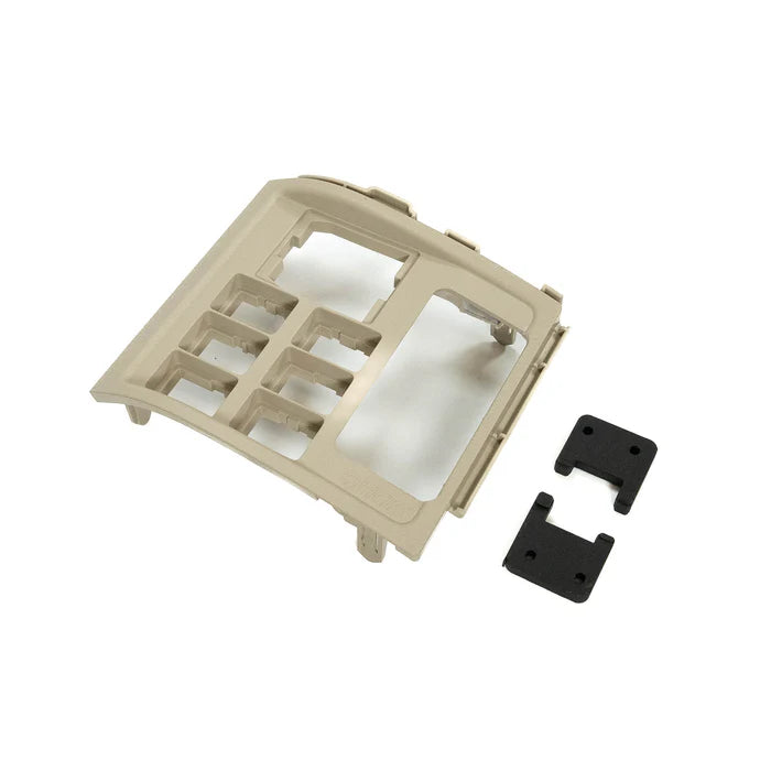 '08-21 200 Series Land Cruiser SDHQ Built Switch Pros OEM Replacement Keypad Mount - Display of Included Parts - Beige 