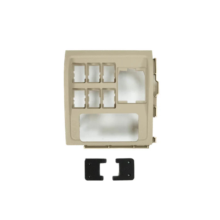 '08-21 200 Series Land Cruiser SDHQ Built Switch Pros OEM Replacement Keypad Mount - Display of Included Parts - Beige 