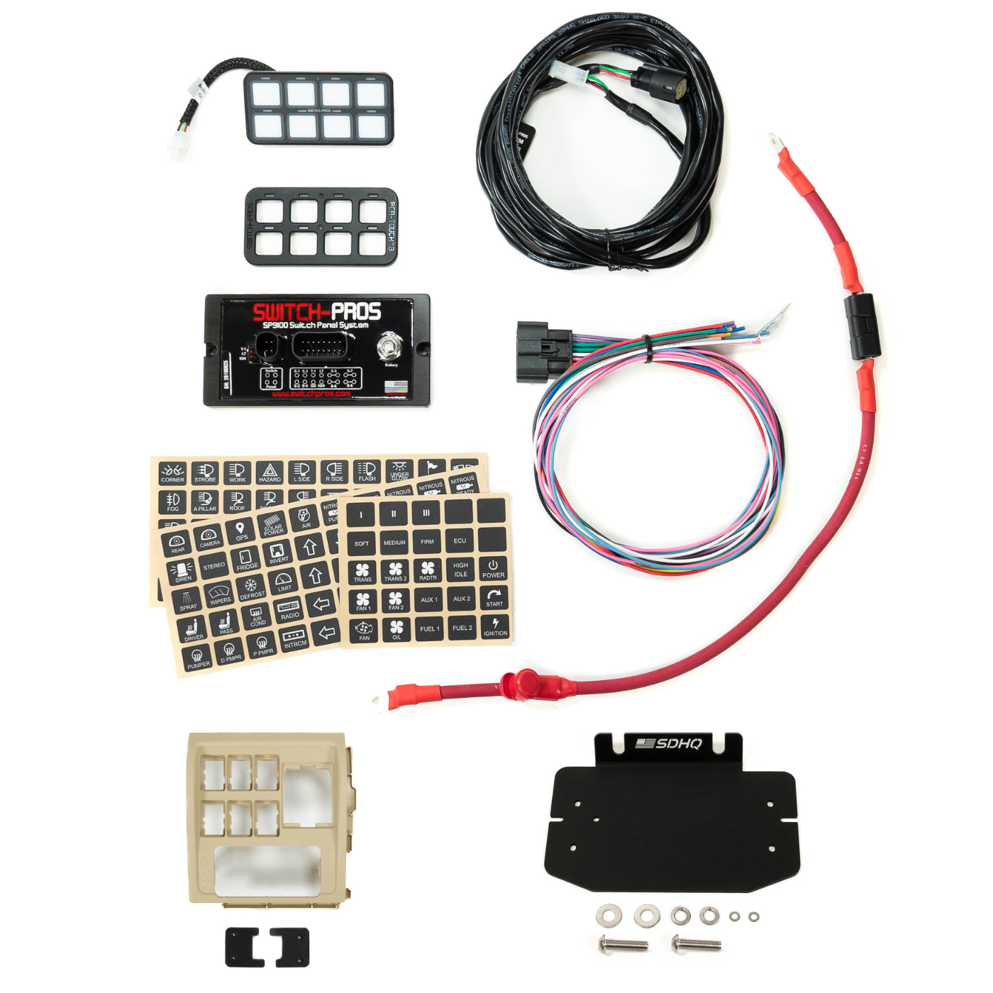 '08-21 200 Series Toyota Land Cruiser SDHQ Built Complete Switch Pros Mounting System