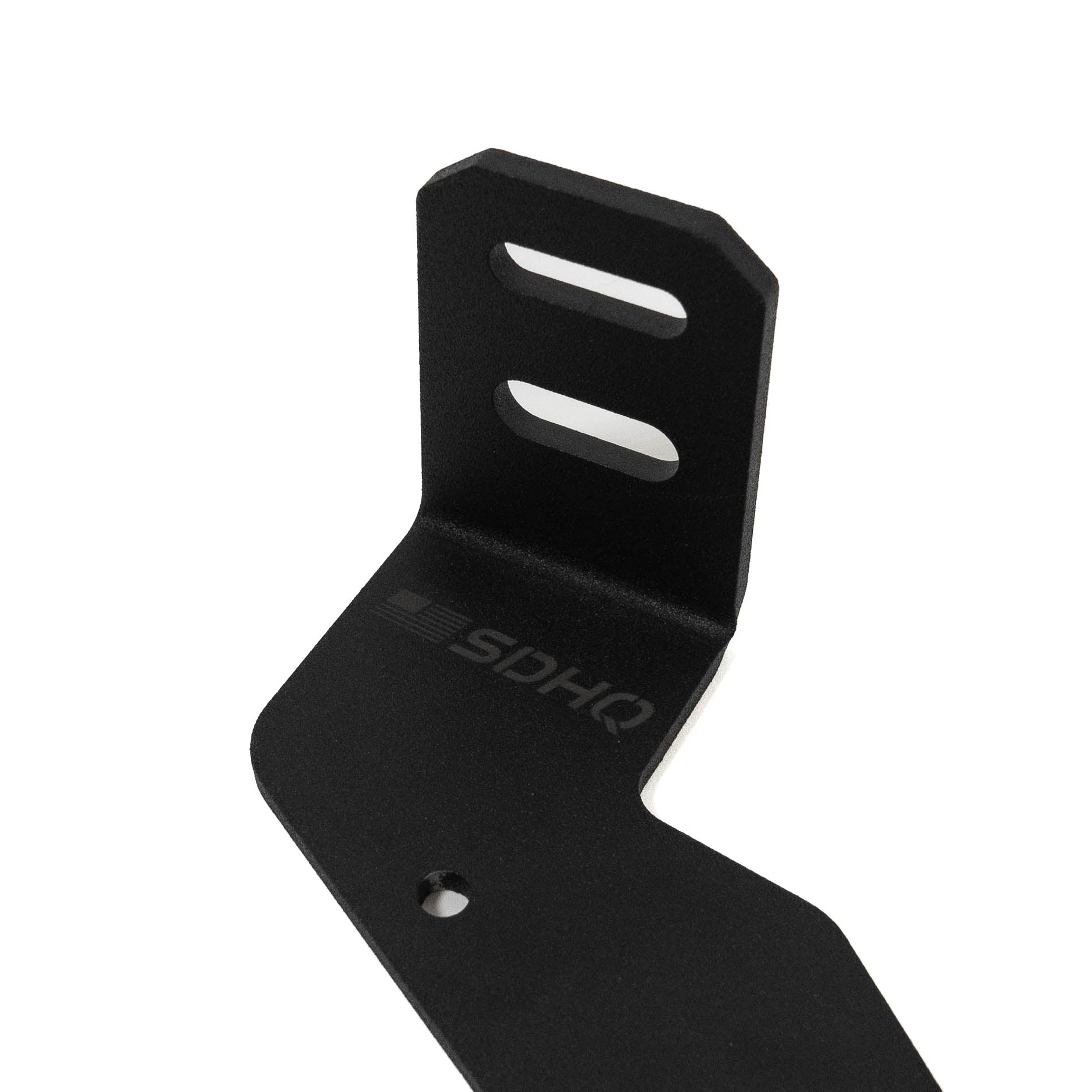 SDHQ Built '24 LC250 A-Pillar Light Mounts close-up display of included parts 