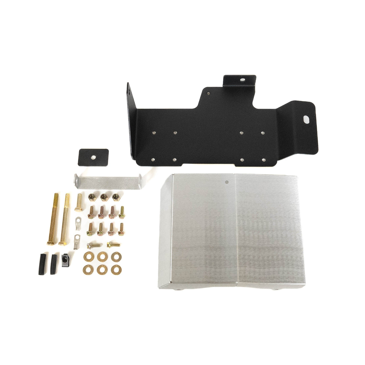 SDHQ Built 2024 LC250 ARB Twin Air Compressor Mount DISPLAY OF ALL INCLUDED COMPONENTS 