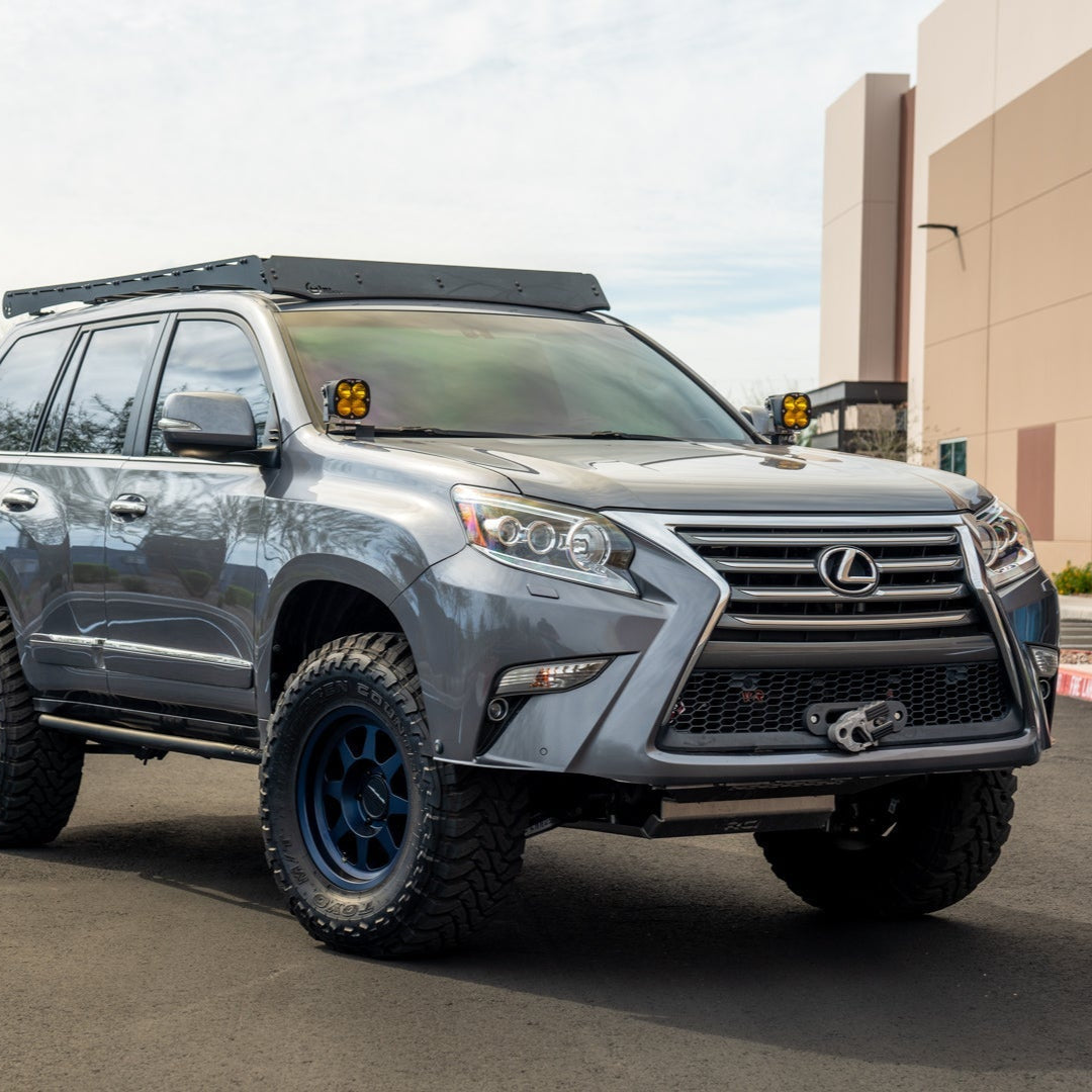 '10-23 Lexus GX460 SDHQ Built A-Pillar Light Mounts Installed Display on vehicle 